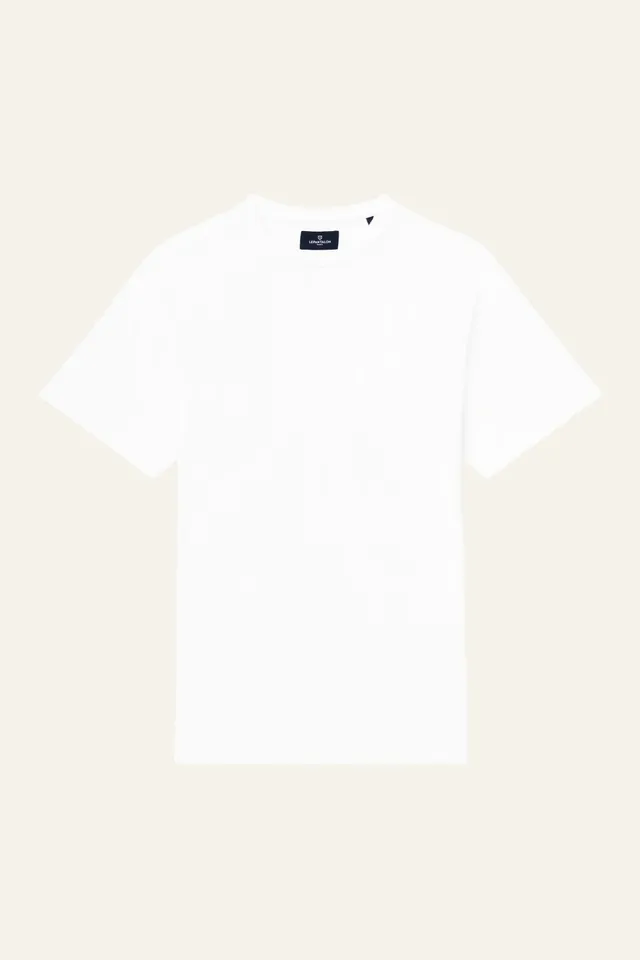 le-pantalon-t-shirts-homme-tee-shirt-coton-lin-blanc-droit image 1