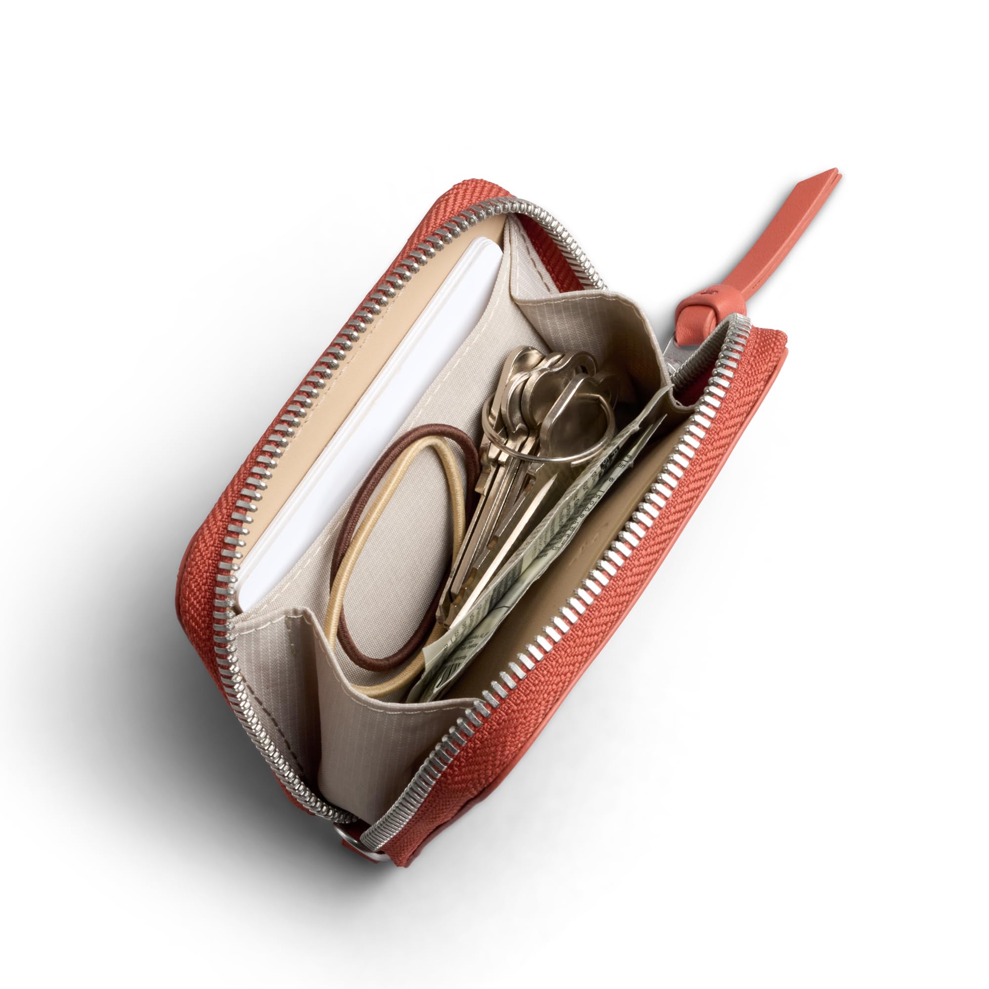 bellroy-folio-piccolo-portefeuille-cuir-bloodorange-rfid image 2