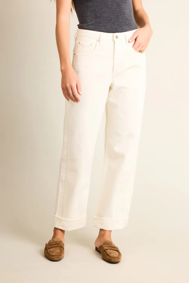 le-pantalon-jean-boyfriend-cru-jean-femme-droit image 1