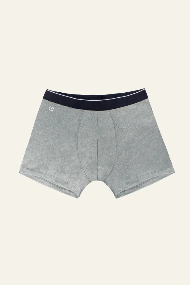 le-pantalon-boxer-gris-chin-boxer-coton-homme image 1