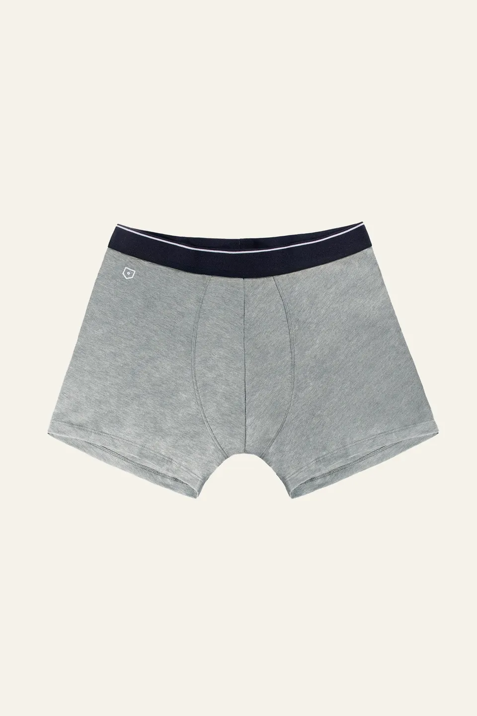 le-pantalon-boxer-gris-chin-boxer-coton-homme image 1
