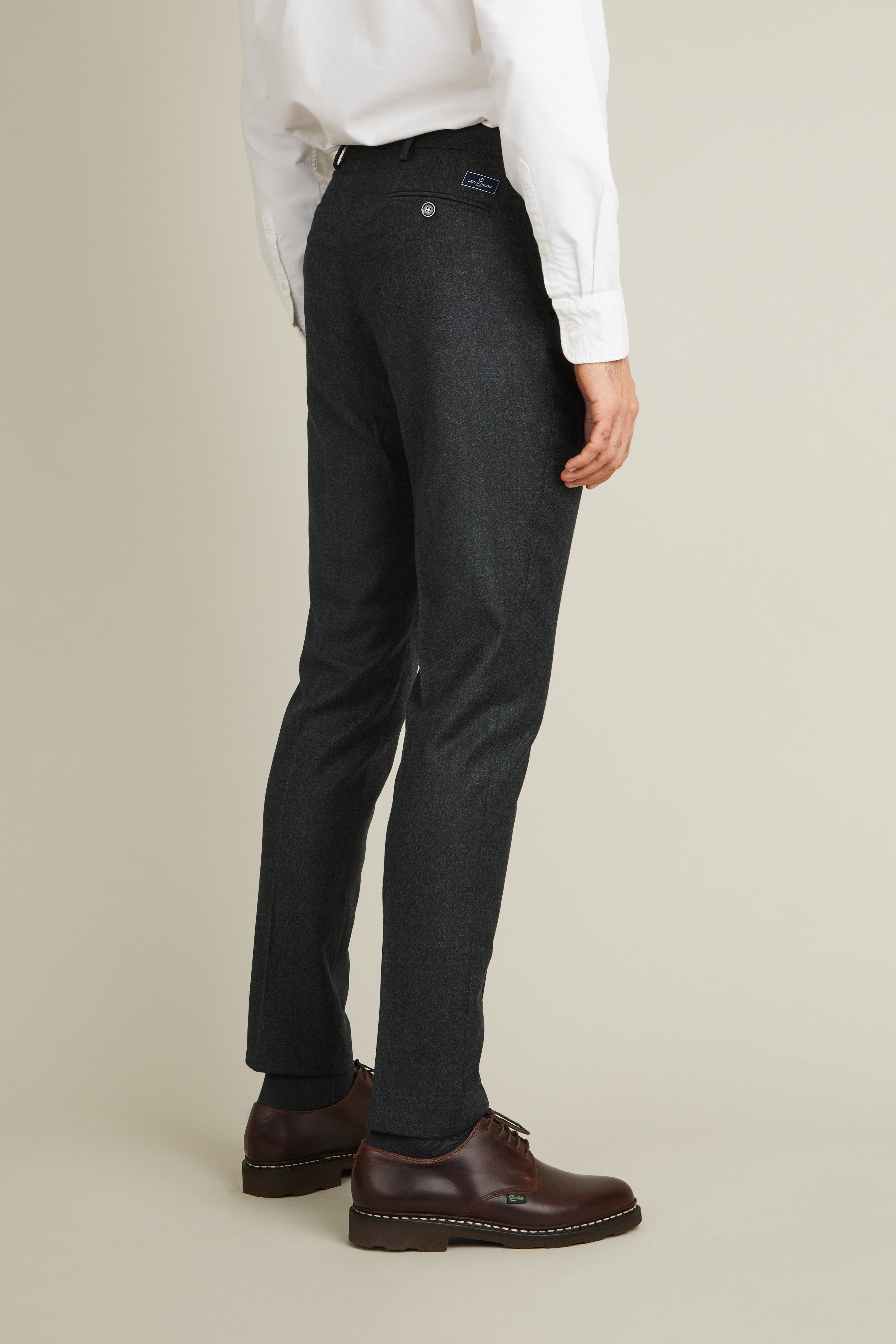 le-pantalon-flanelle-fm-lpfr-2-pantalon-homme-gris-anthracite-laine image 5