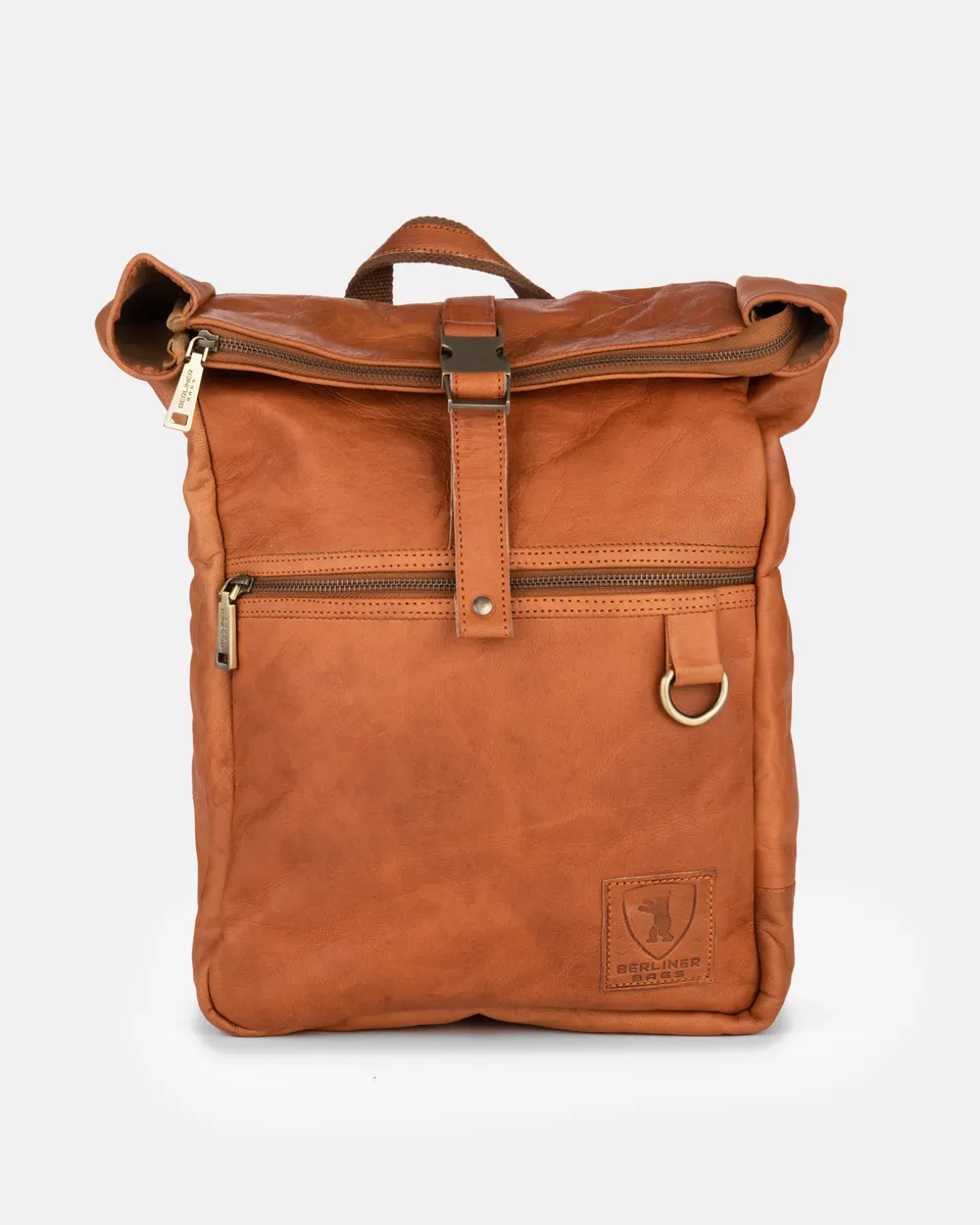 berliner-bags-utrecht-m-sac-dos-cuir-vintage image 1