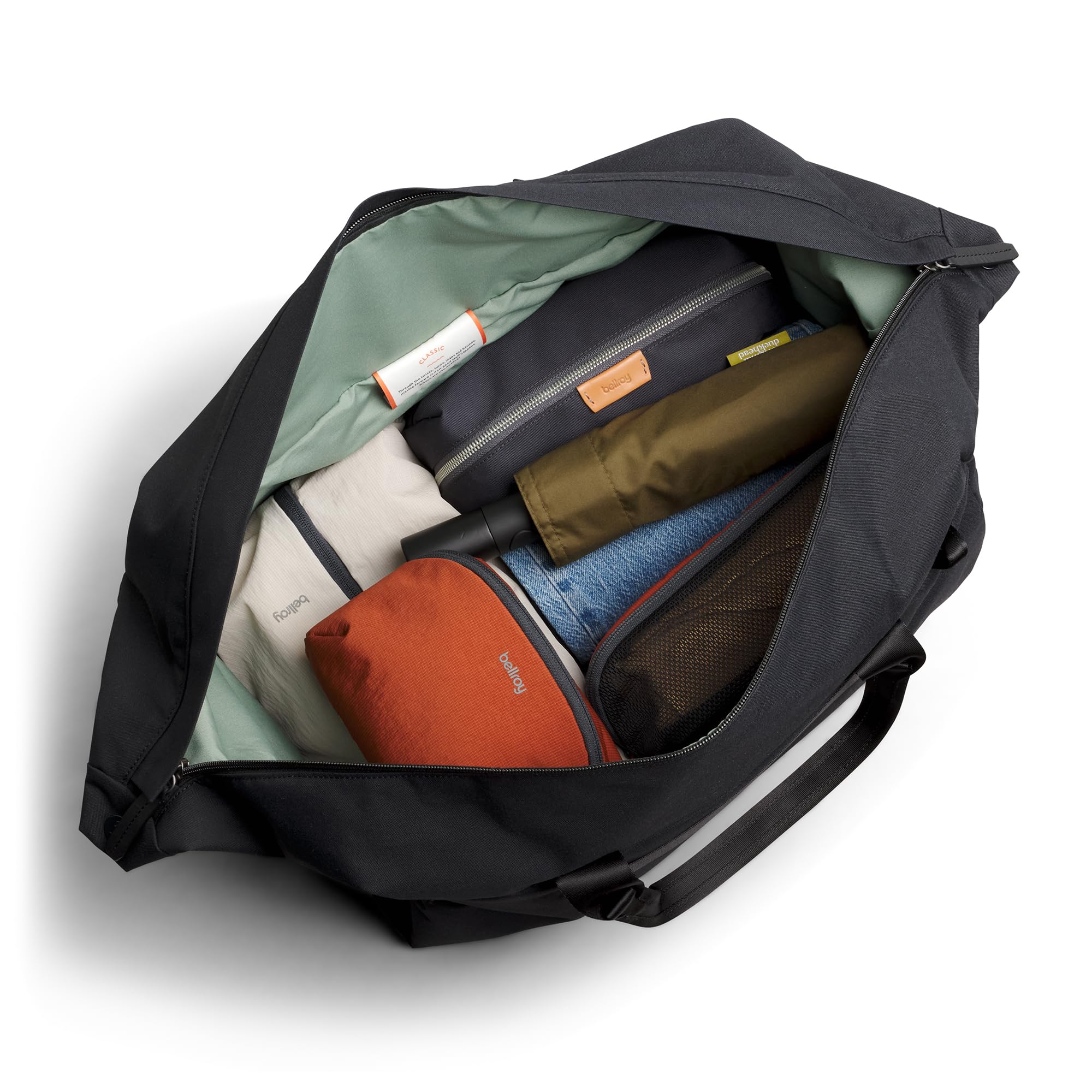 bellroy-classic-duffel-35l-sac-week-end-noir-3-ports image 3