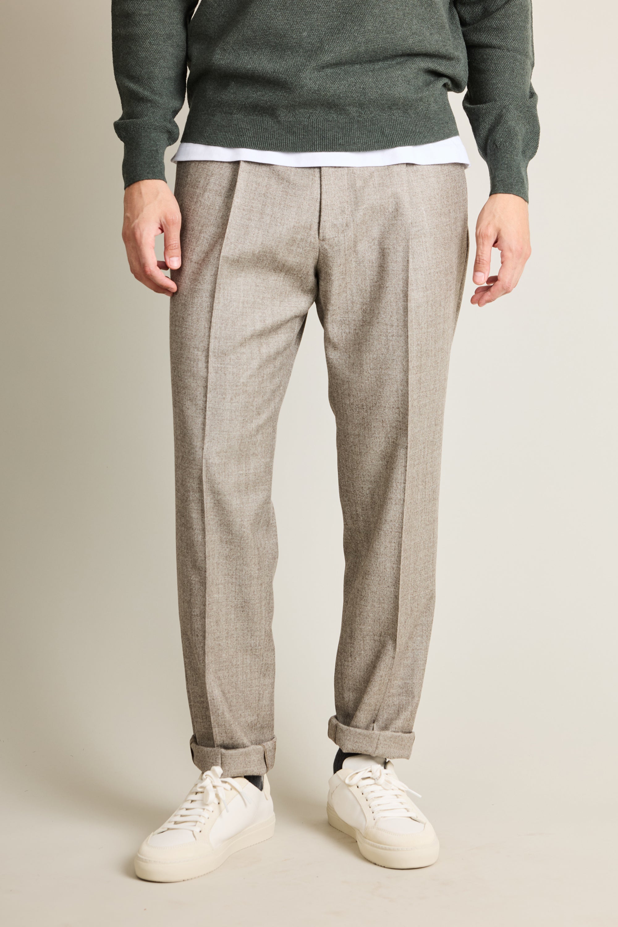 le-pantalon-pantalon-pinces-flanelle-greige-laine-vierge image 4