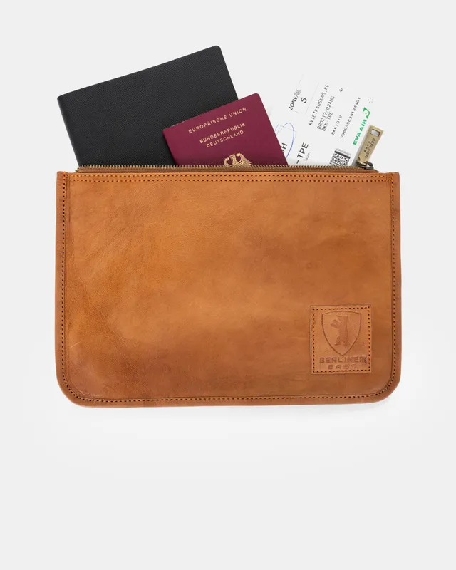 berliner-bags-theo-xl-pochette-cuir-vintage-brown image 1