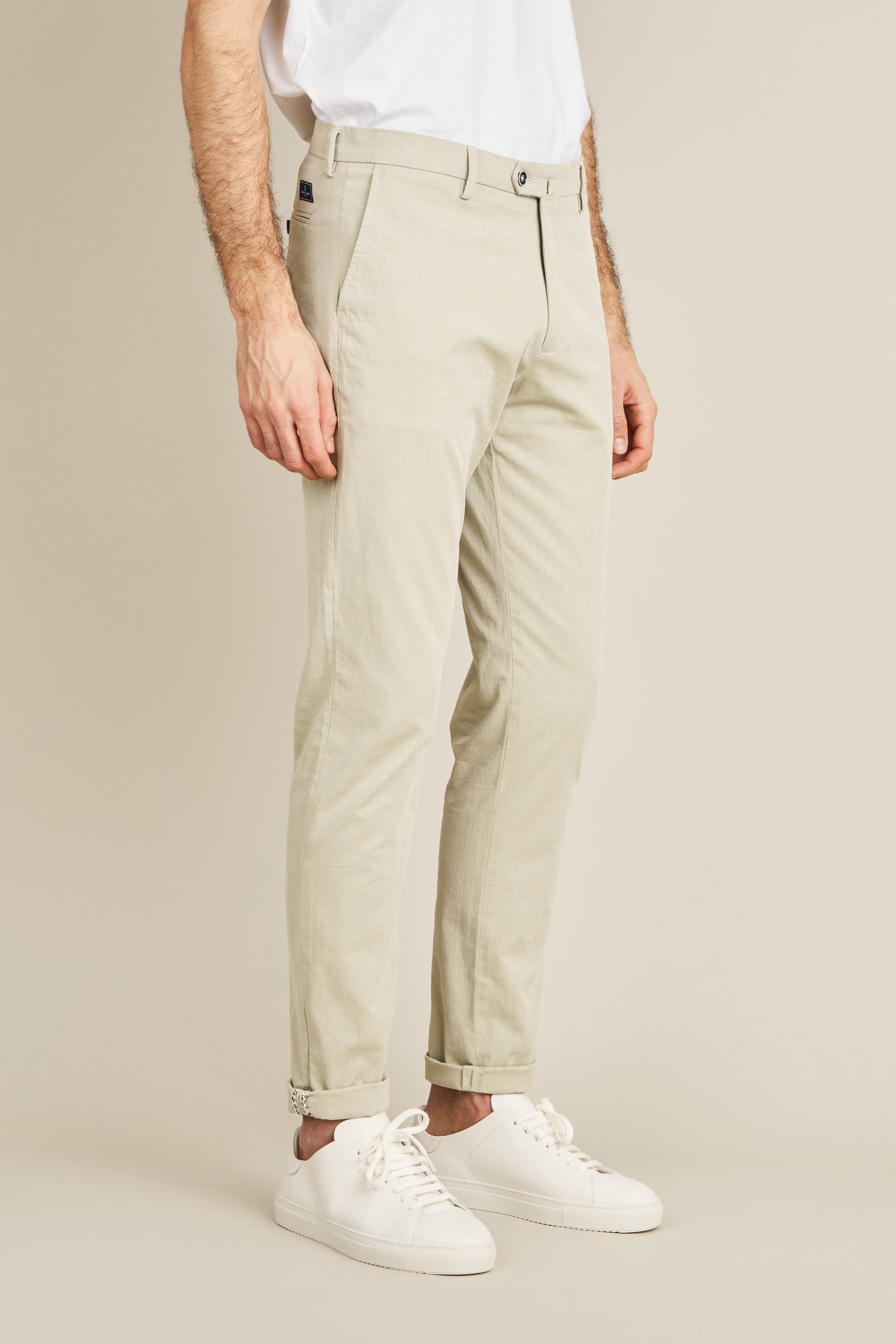 le-pantalon-chino-a-rien-pantalon-vert-olive-l-ger-170g image 5