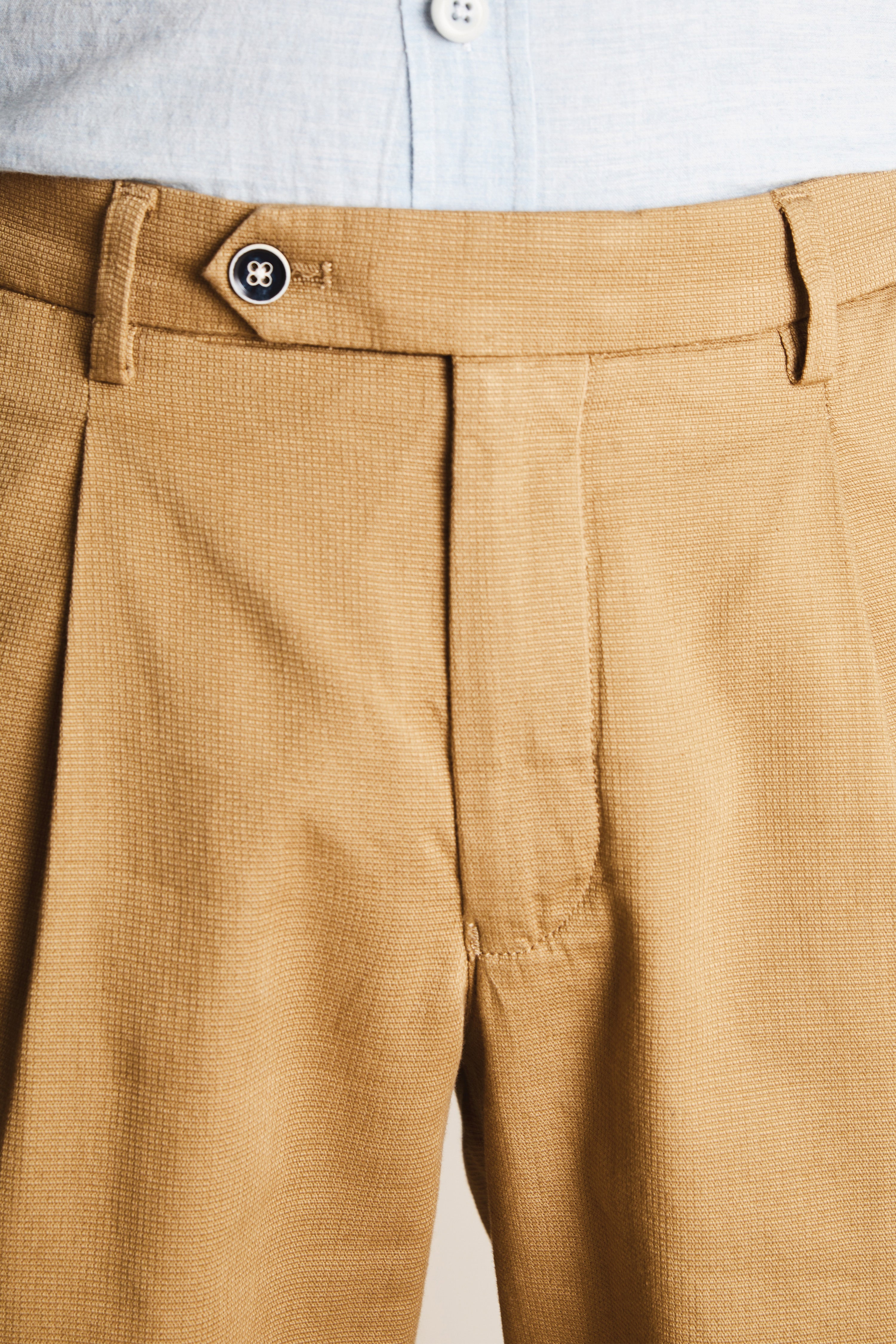 le-pantalon-bermuda-fm-lpbct-1-short-beige-fonc-stretch image 7