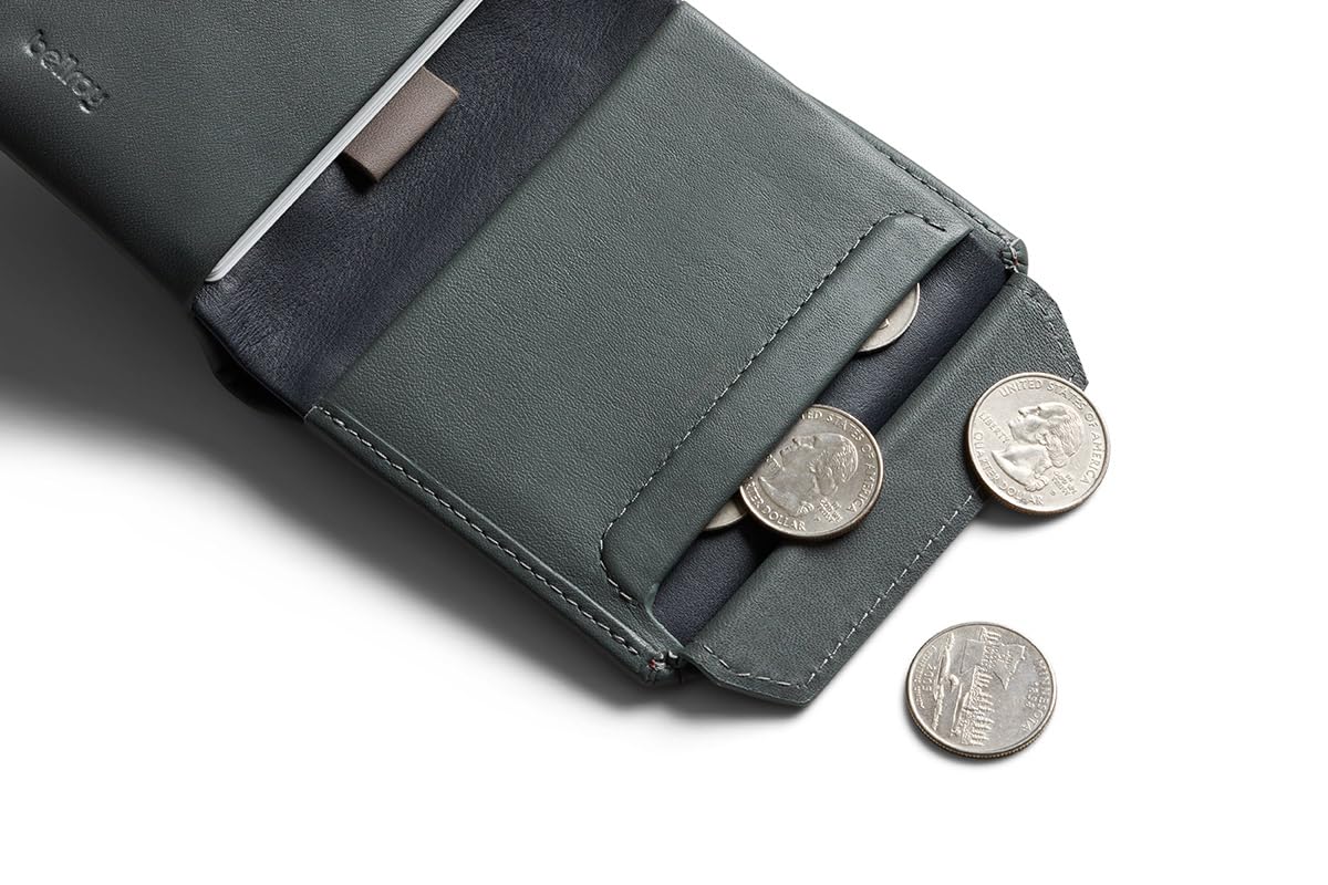 bellroy-coin-wallet-portefeuille-everglade-cuir-8-cartes image 3