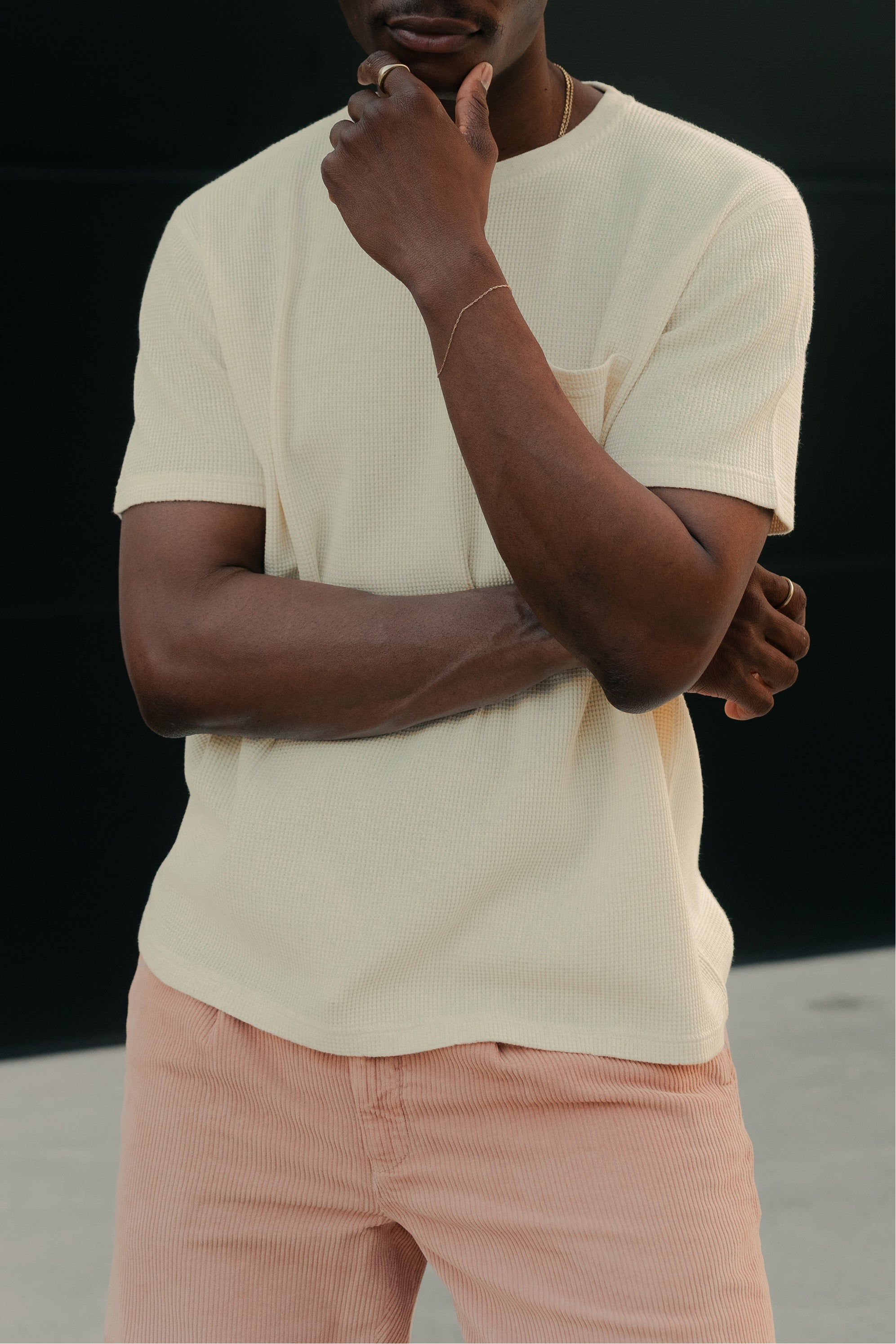 le-pantalon-tee-shirt-waffle-cru-t-shirt-coton-chanvre image 5