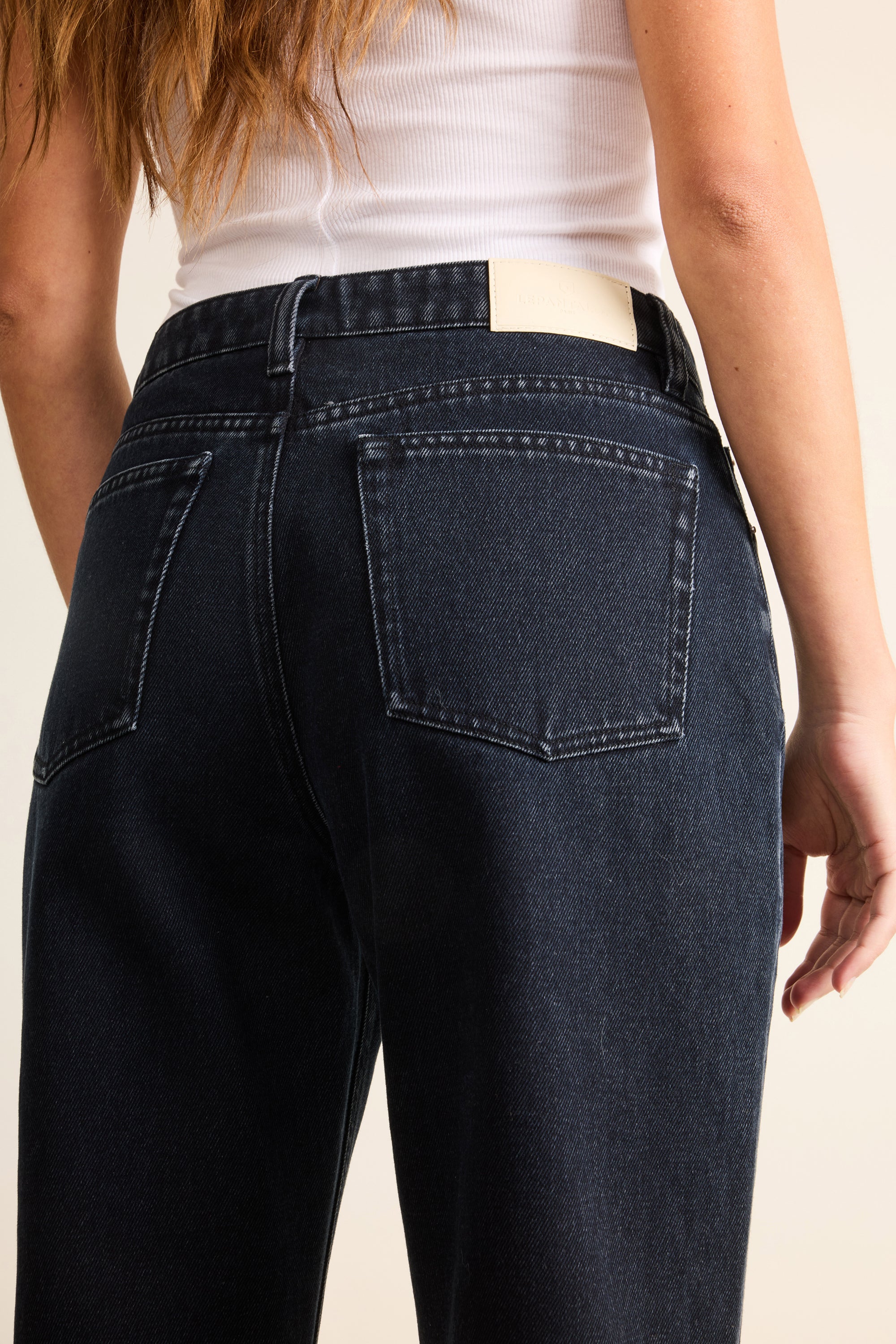 le-pantalon-jean-droit-noir-jean-homme-coton-bio image 7