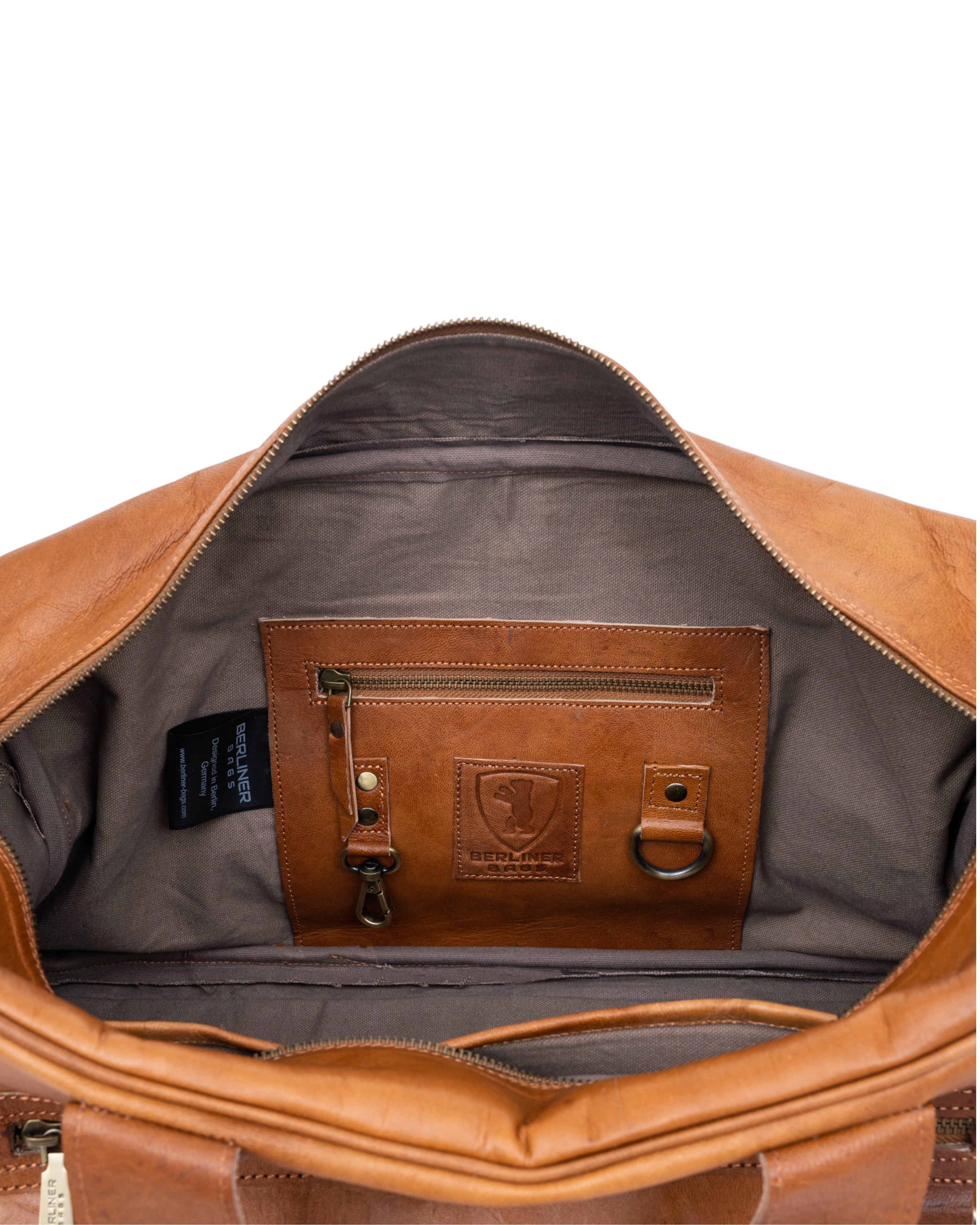 berliner-bags-austin-2-0-sac-voyage-cuir-marron-m image 7