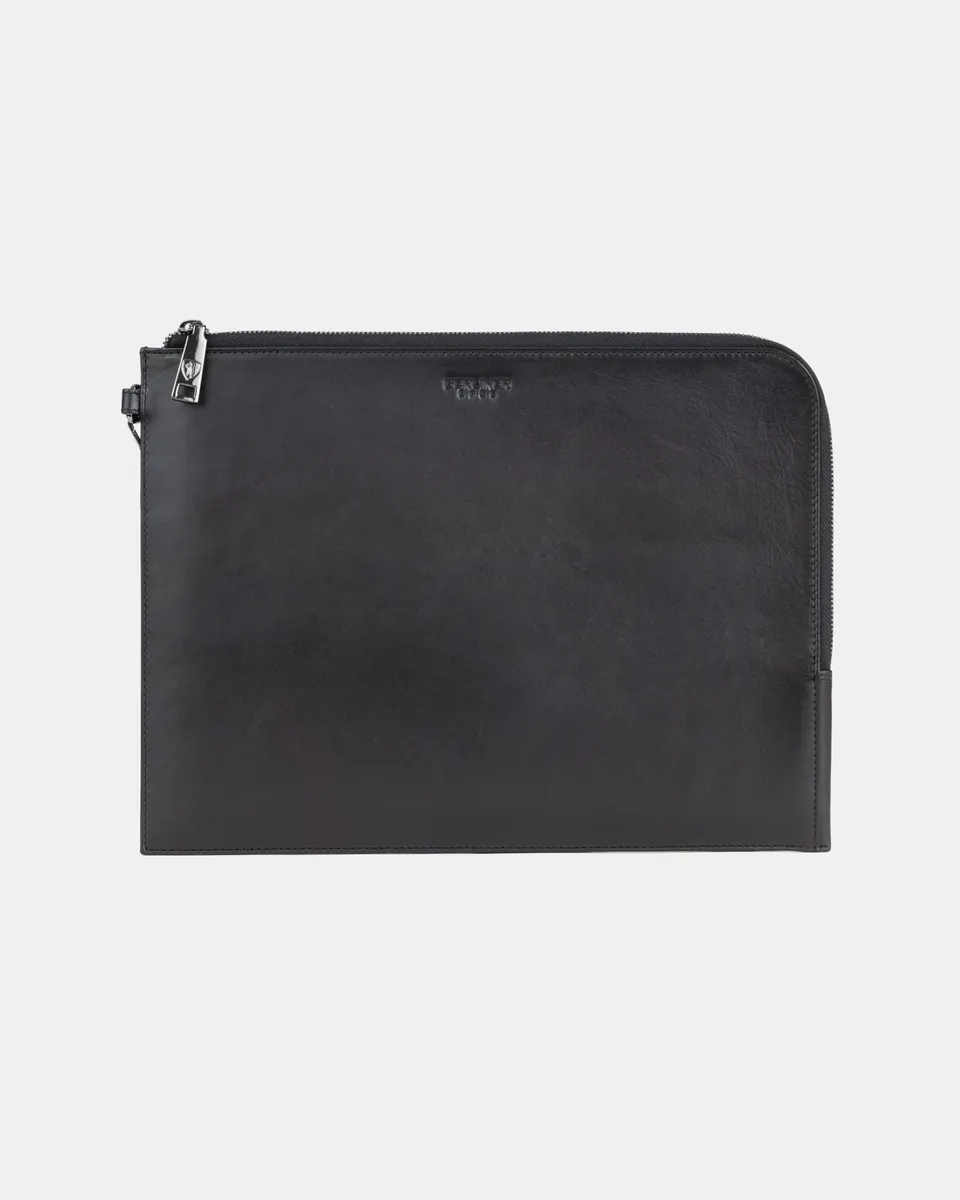 berliner-bags-alex-xl-pochette-cuir-noir-documents image 1