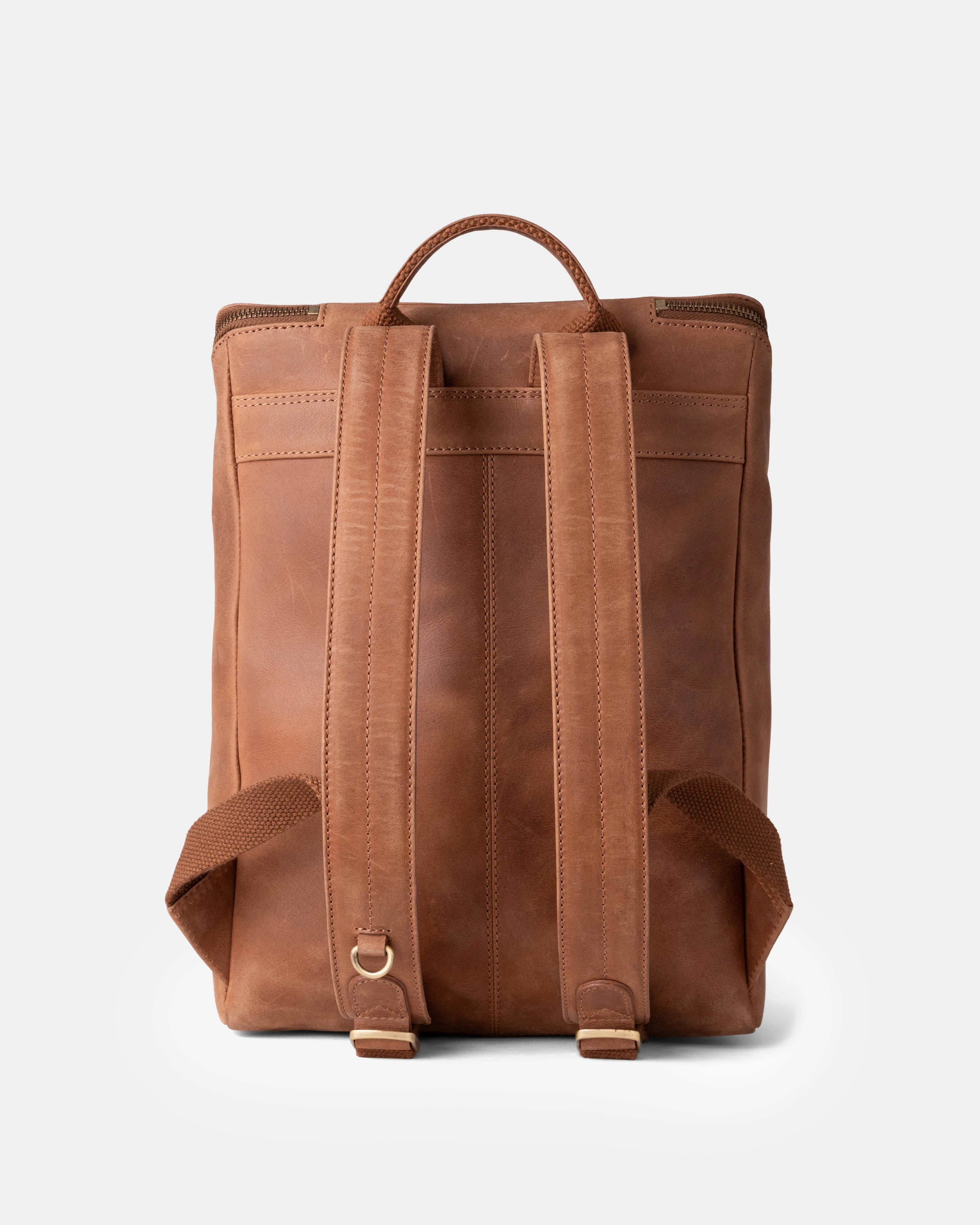 berliner-bags-sydney-sac-dos-cuir-camel image 5