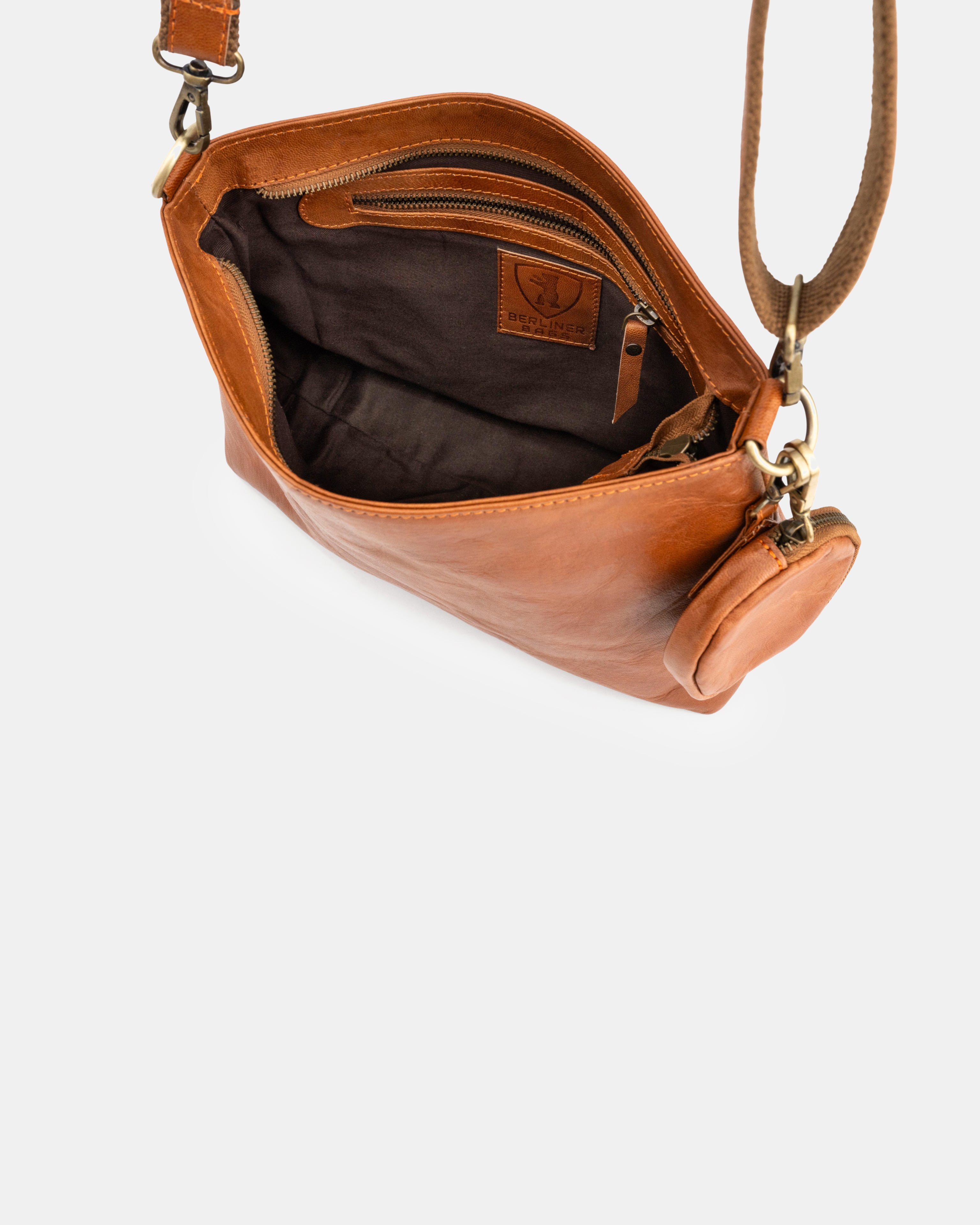 berliner-bags-marbella-m-sac-paule-cuir-marron image 4