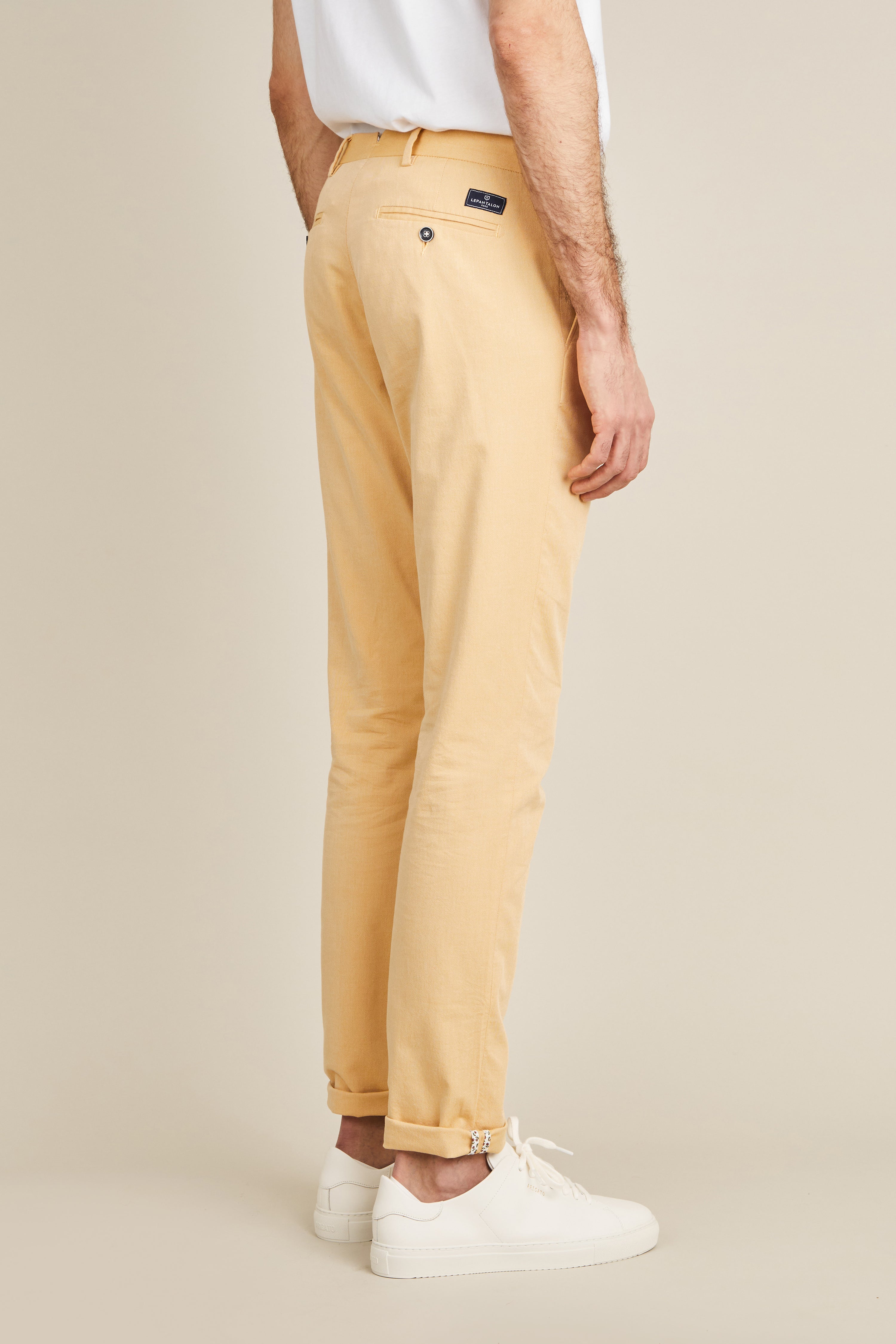 le-pantalon-chino-a-rien-miel-pantalon-l-ger-t-coton image 5