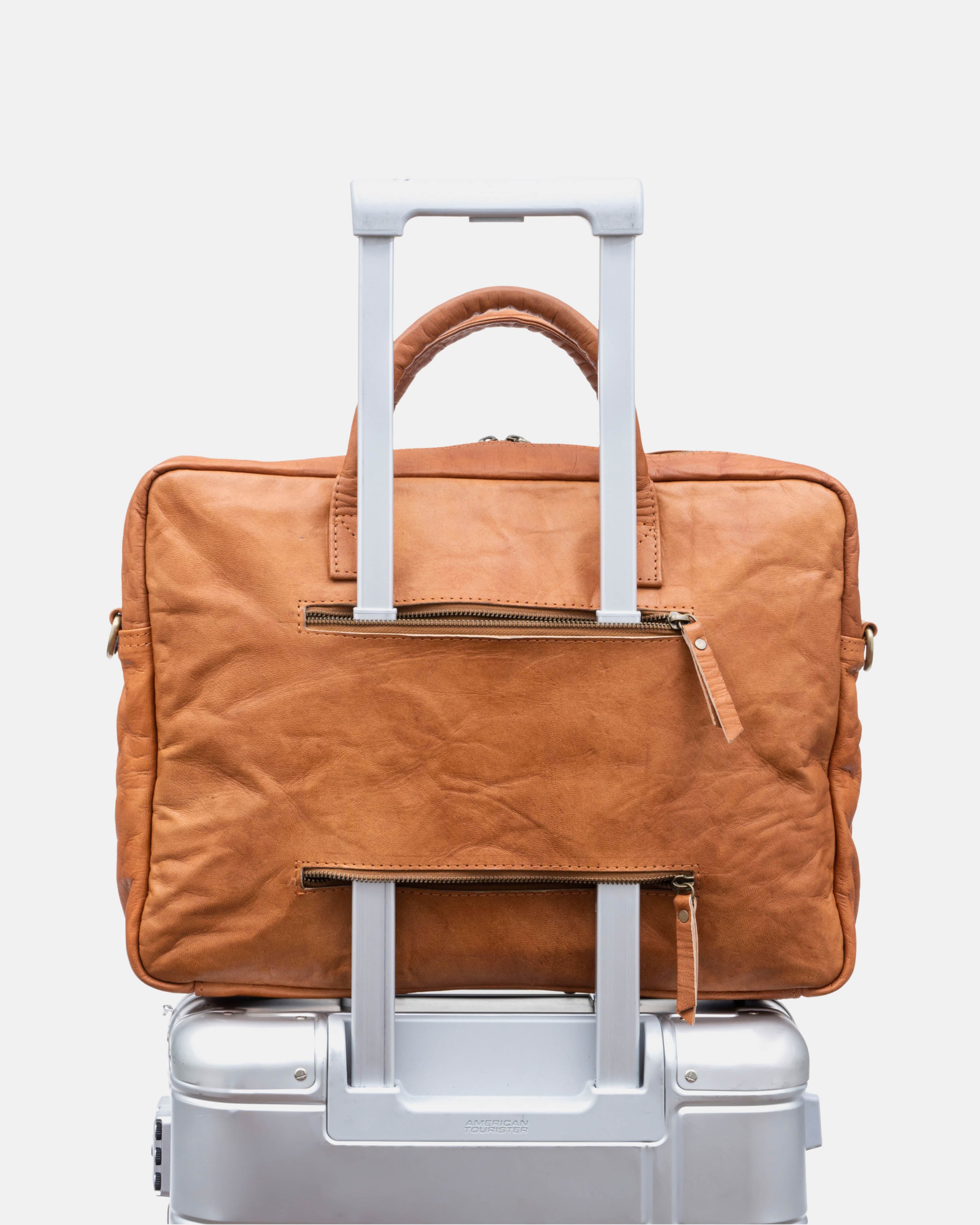 berliner-bags-madrid-2-0-sacoche-cuir-marron image 7