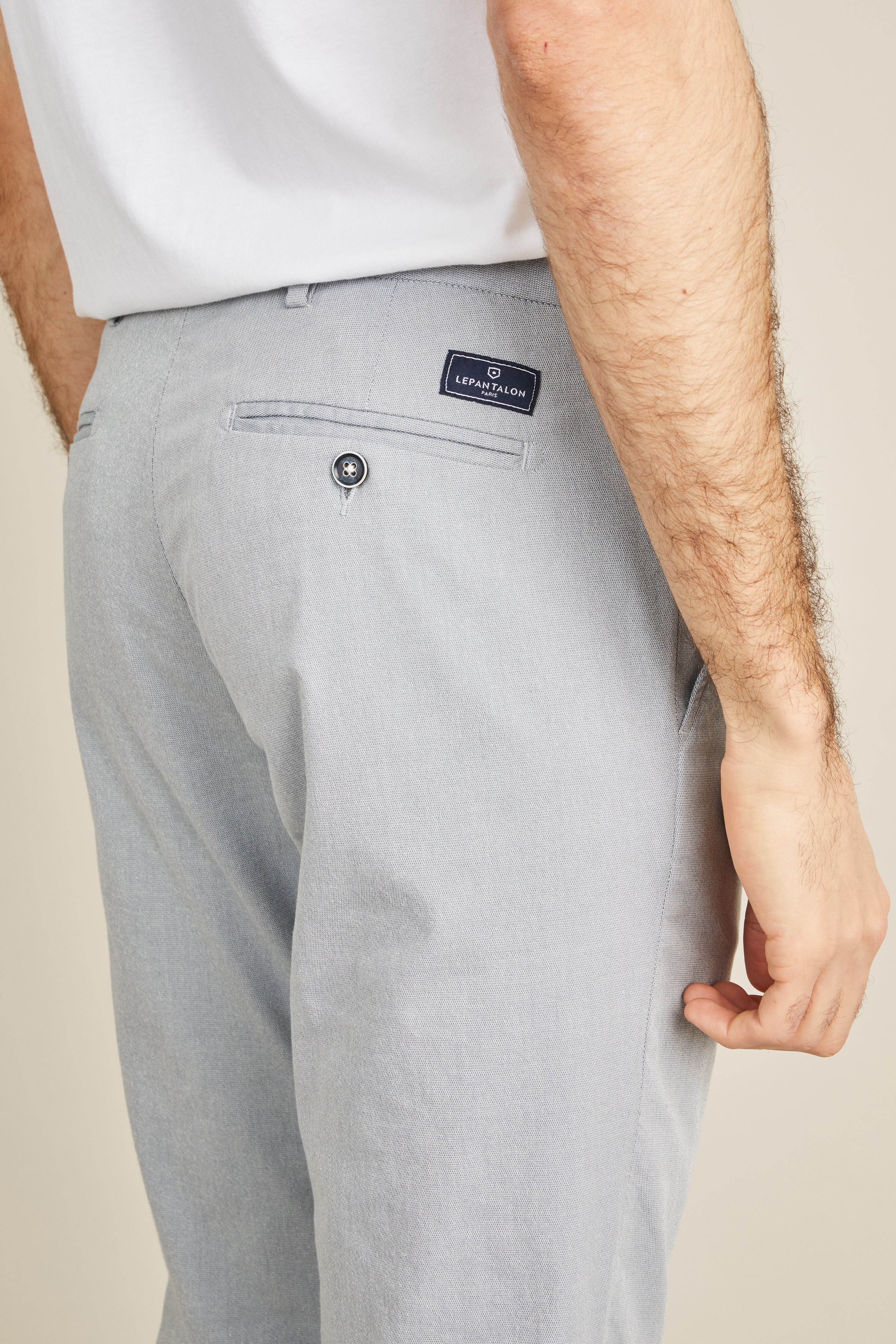 le-pantalon-chinos-homme-chino-a-rien-bleu-coton-l-ger image 3
