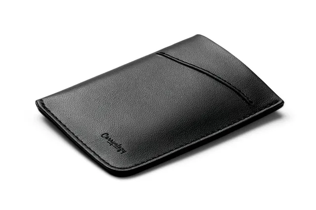 bellroy-card-sleeve-carryology-porte-cartes-cuir-blackash-8-cartes image 1