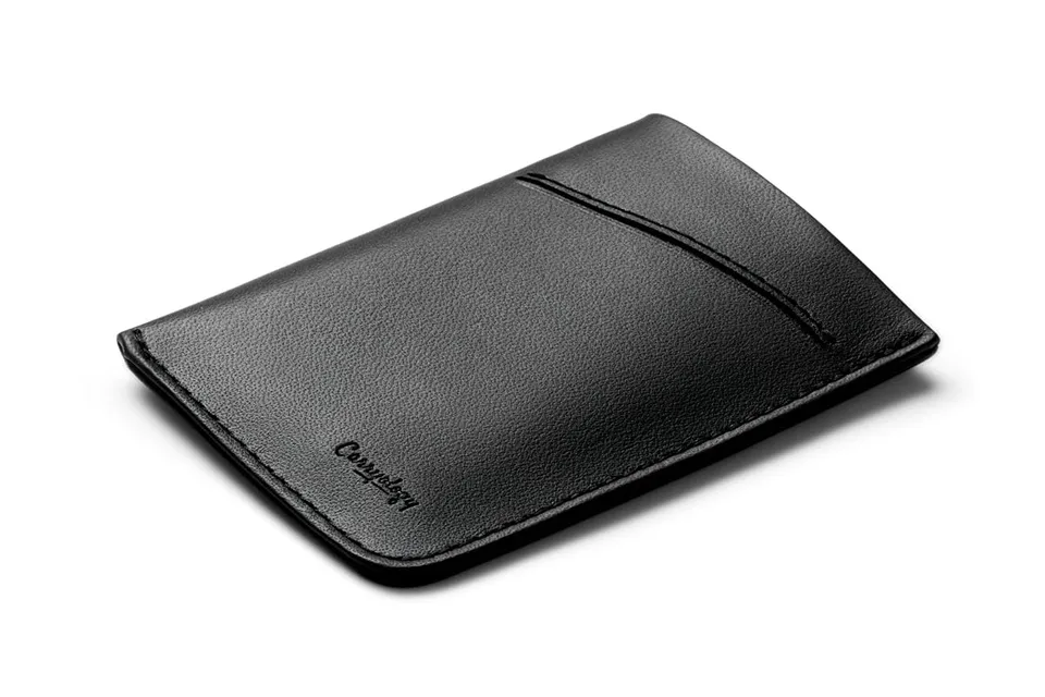 bellroy-card-sleeve-carryology-porte-cartes-cuir-blackash-8-cartes image 1