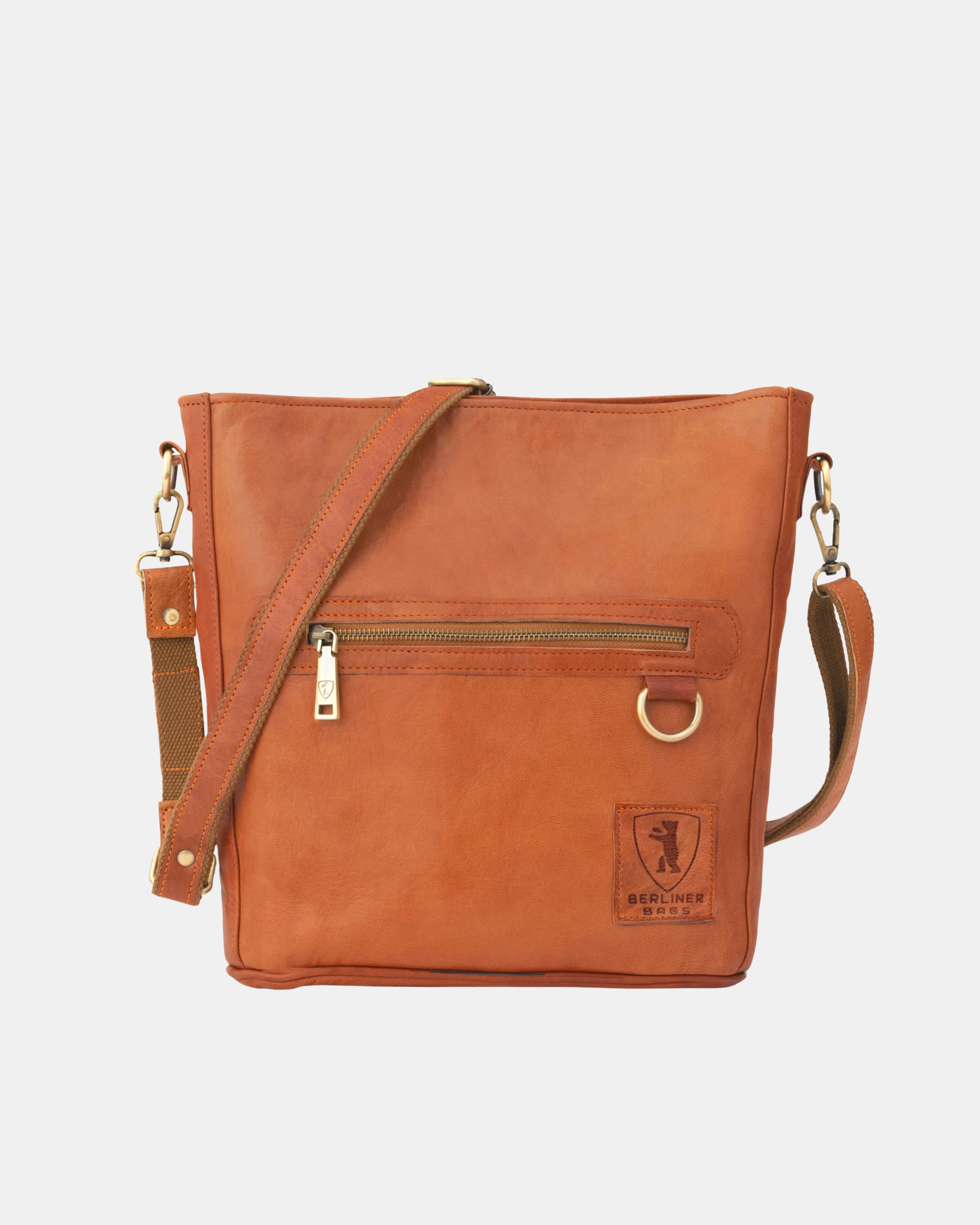 berliner-bags-siena-vintage-sac-paule-marron-vintage image 1