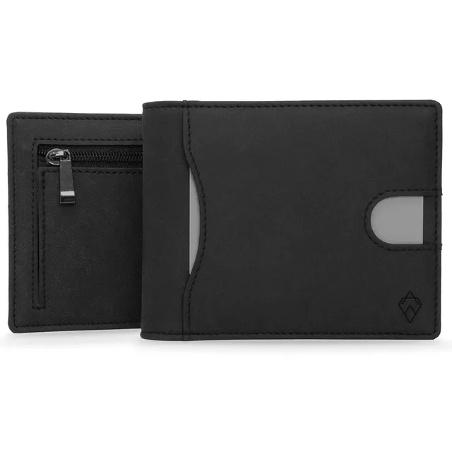 akielo-delta-collection-portefeuille-zip-noir-black-zip image 1