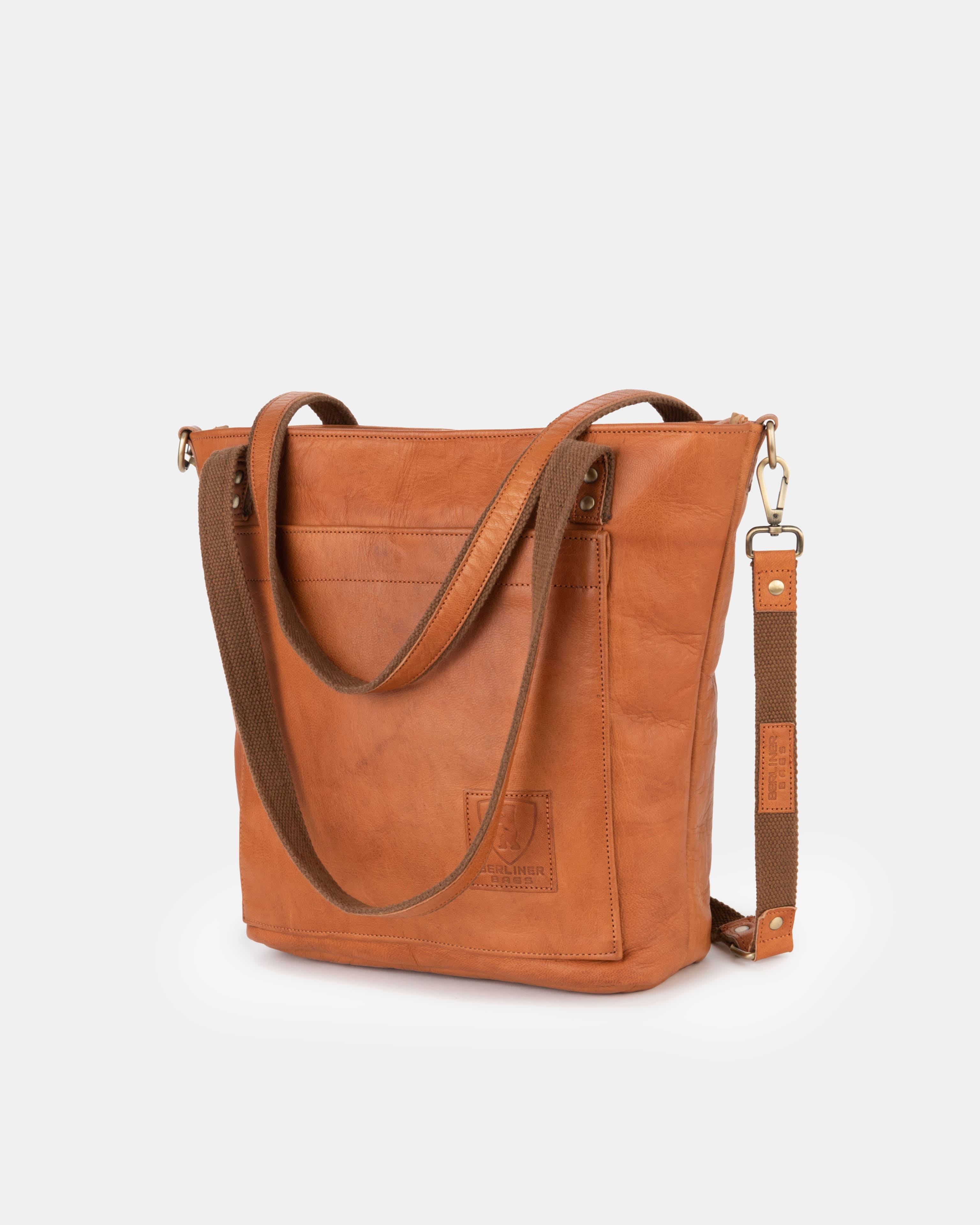 berliner-bags-verona-tote-bag-cuir-vintage-brown image 6