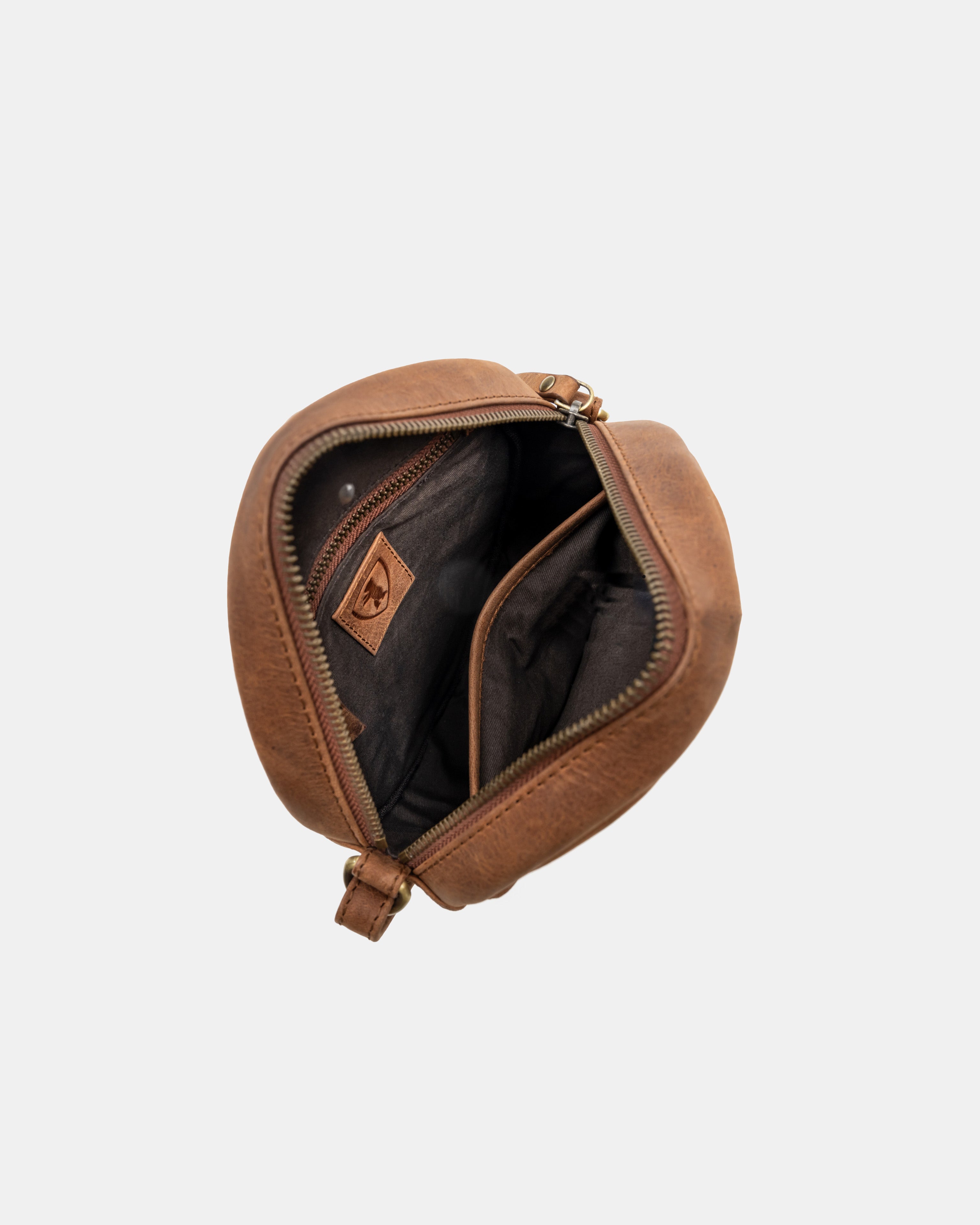 berliner-bags-moon-sac-rond-cuir-camel-bandouli-re image 6