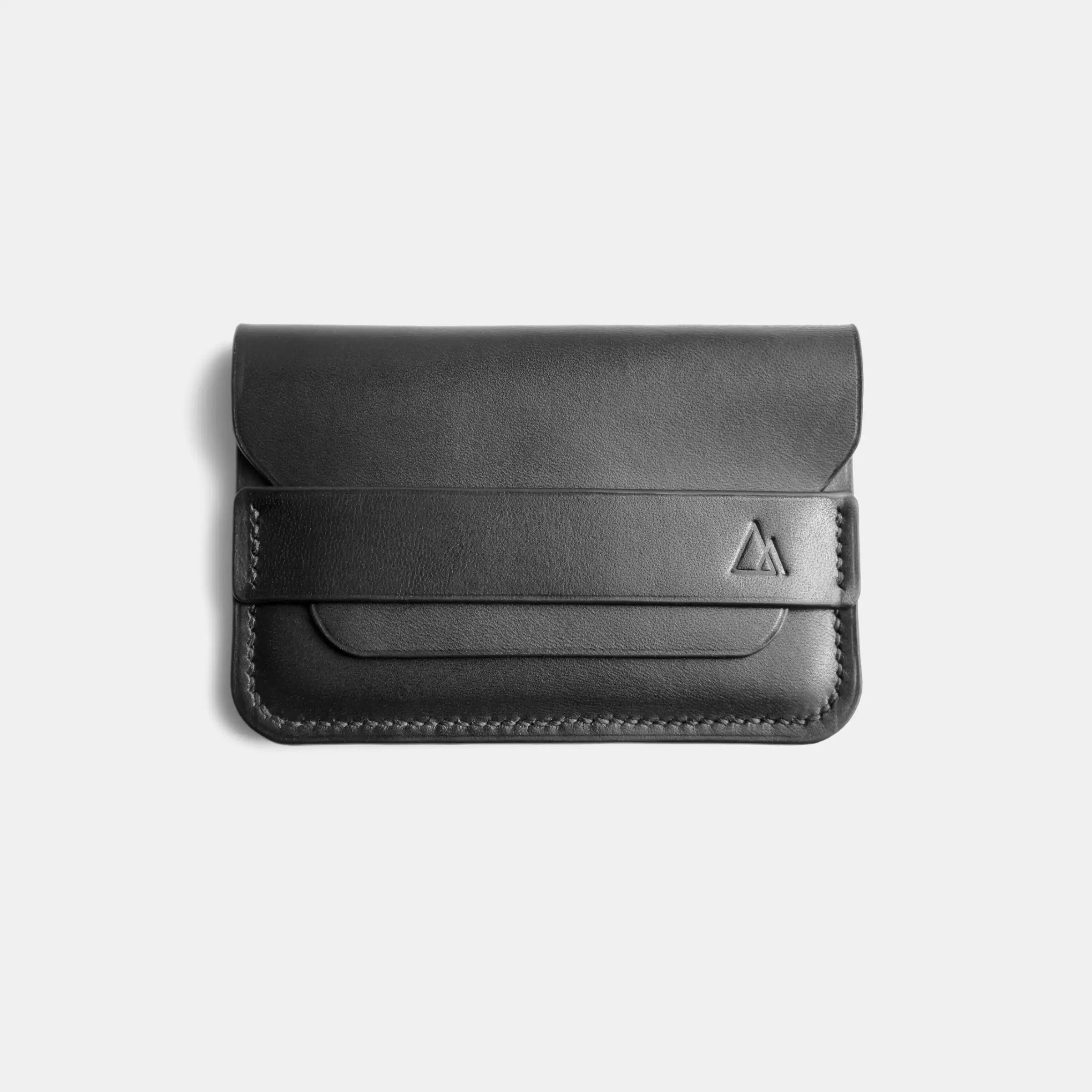 darksails-porte-cartes-enveloppe-cuir-noir-point-sellier image 2
