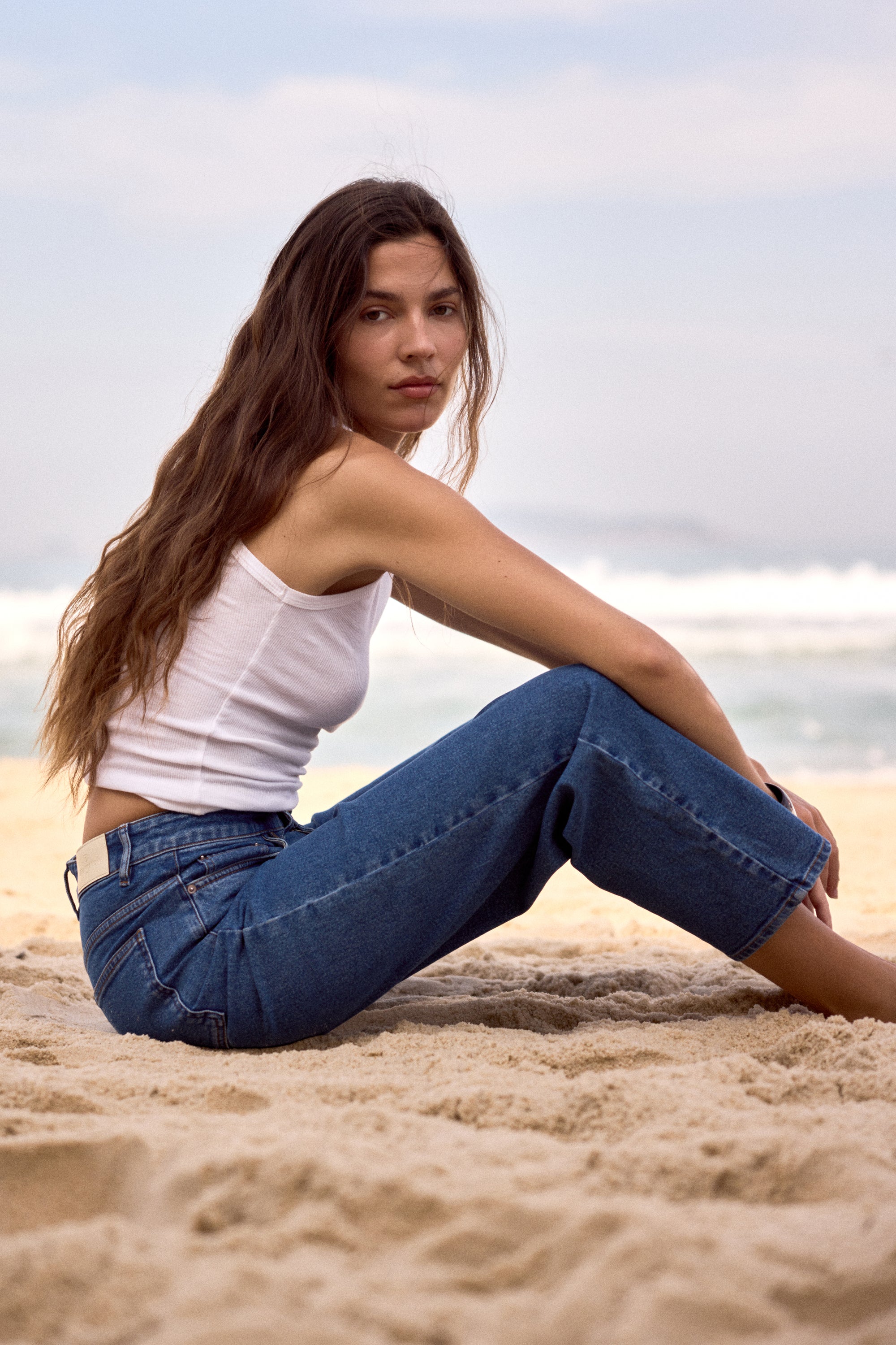 le-pantalon-jeans-femme-balloon-middle-blue-jean-large-bleu image 7