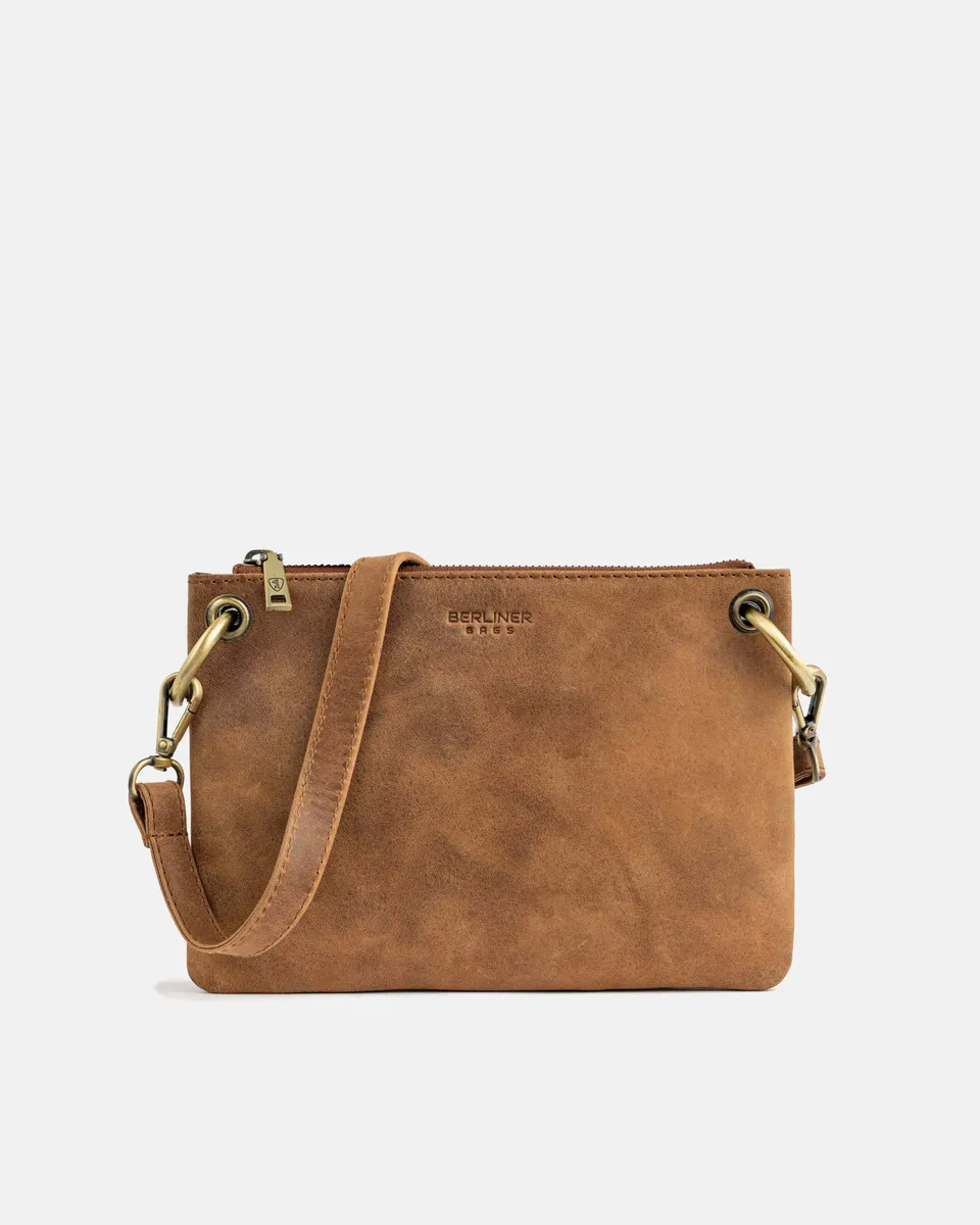 berliner-bags-nice-sac-cuir-camel-soir-e-clutch image 1