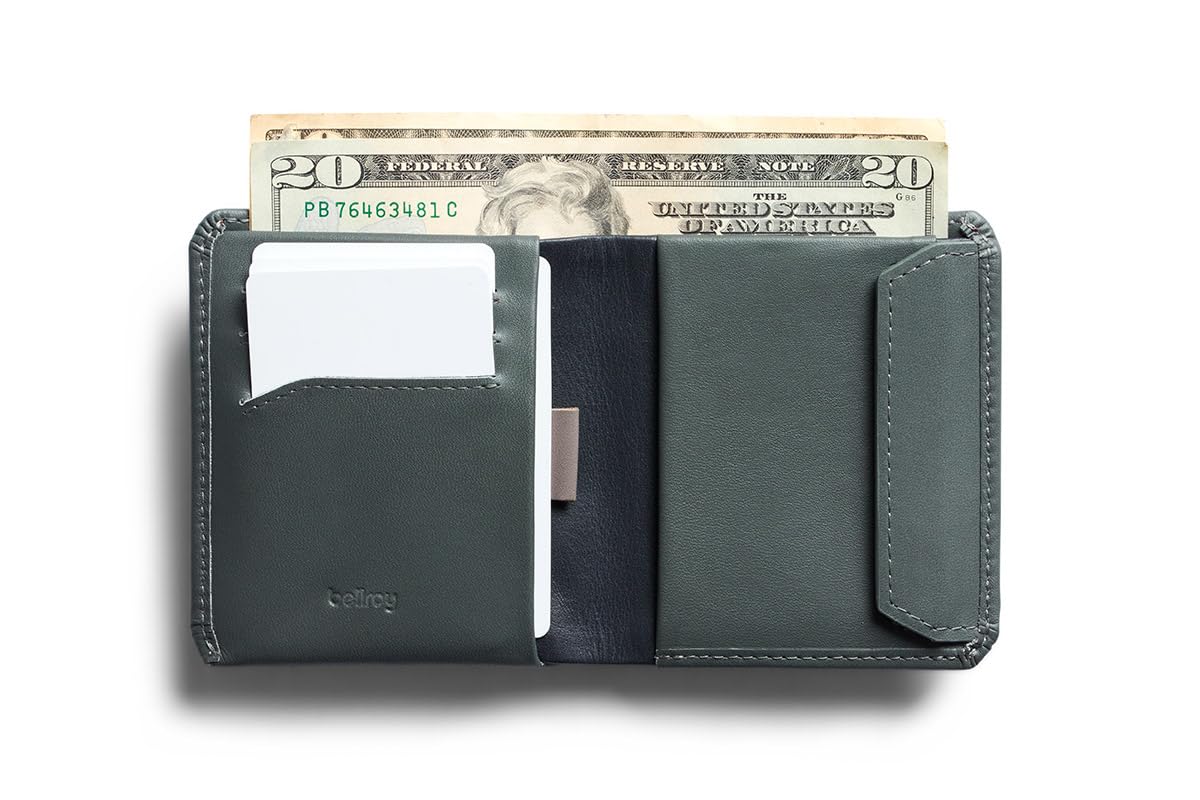 bellroy-coin-wallet-portefeuille-everglade-cuir-8-cartes image 2