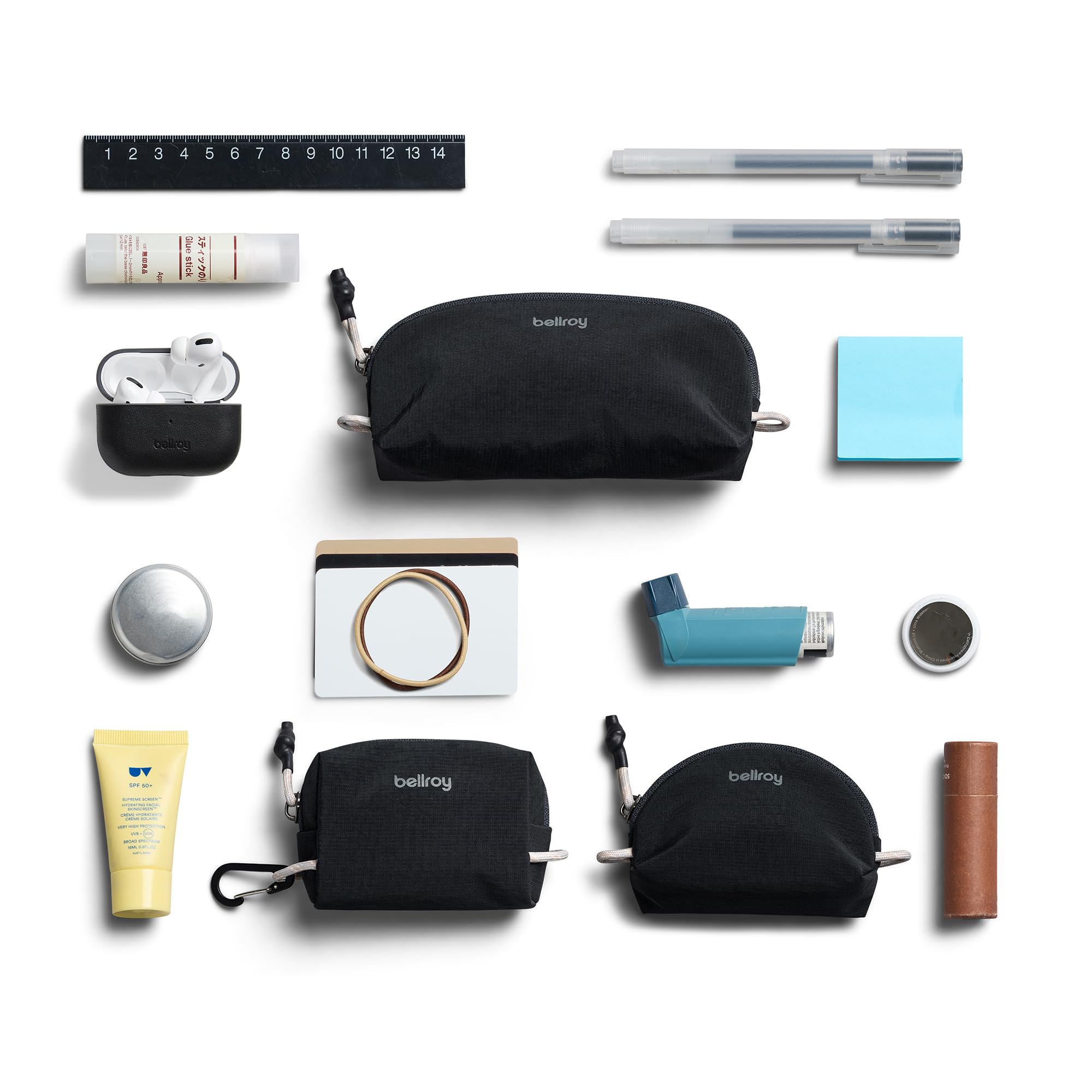 bellroy-packing-lite-pocket-trio-pochettes-voyage-noir-lot-3 image 7