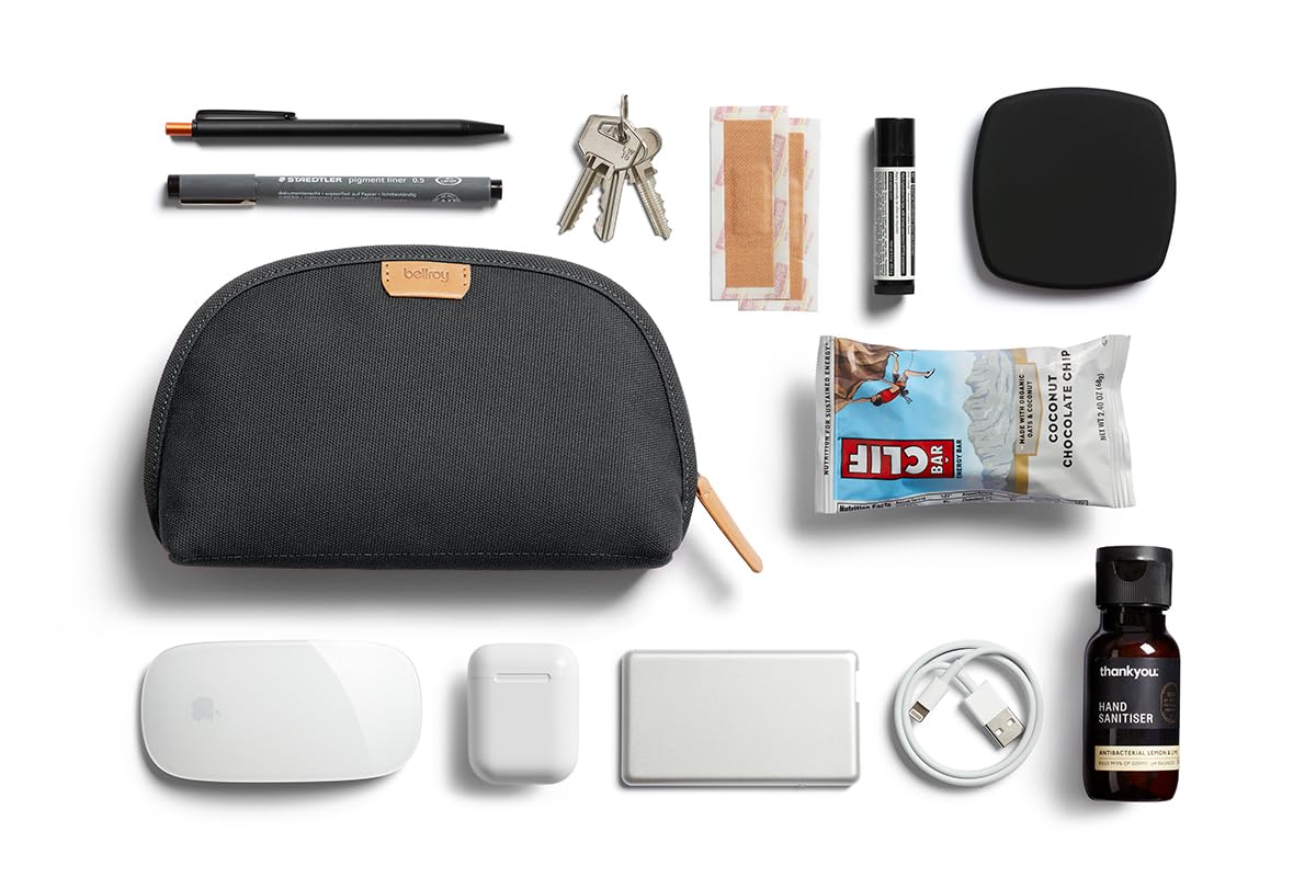 bellroy-classic-pouch-trousse-charcoal-recycled-tissu-recycl image 8