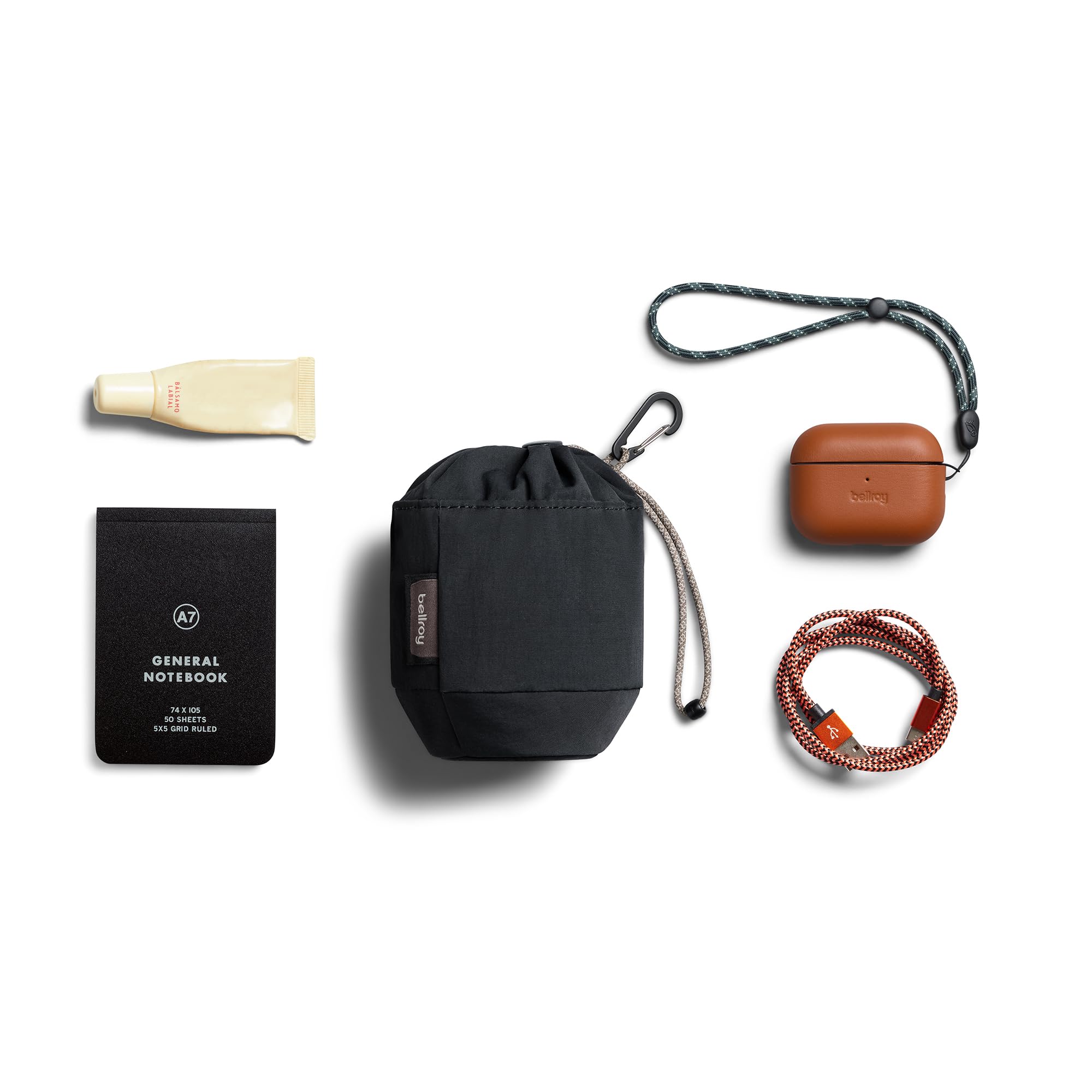bellroy-cinch-pouch-pochon-hop-pochette-voyage-noir-compressible image 6
