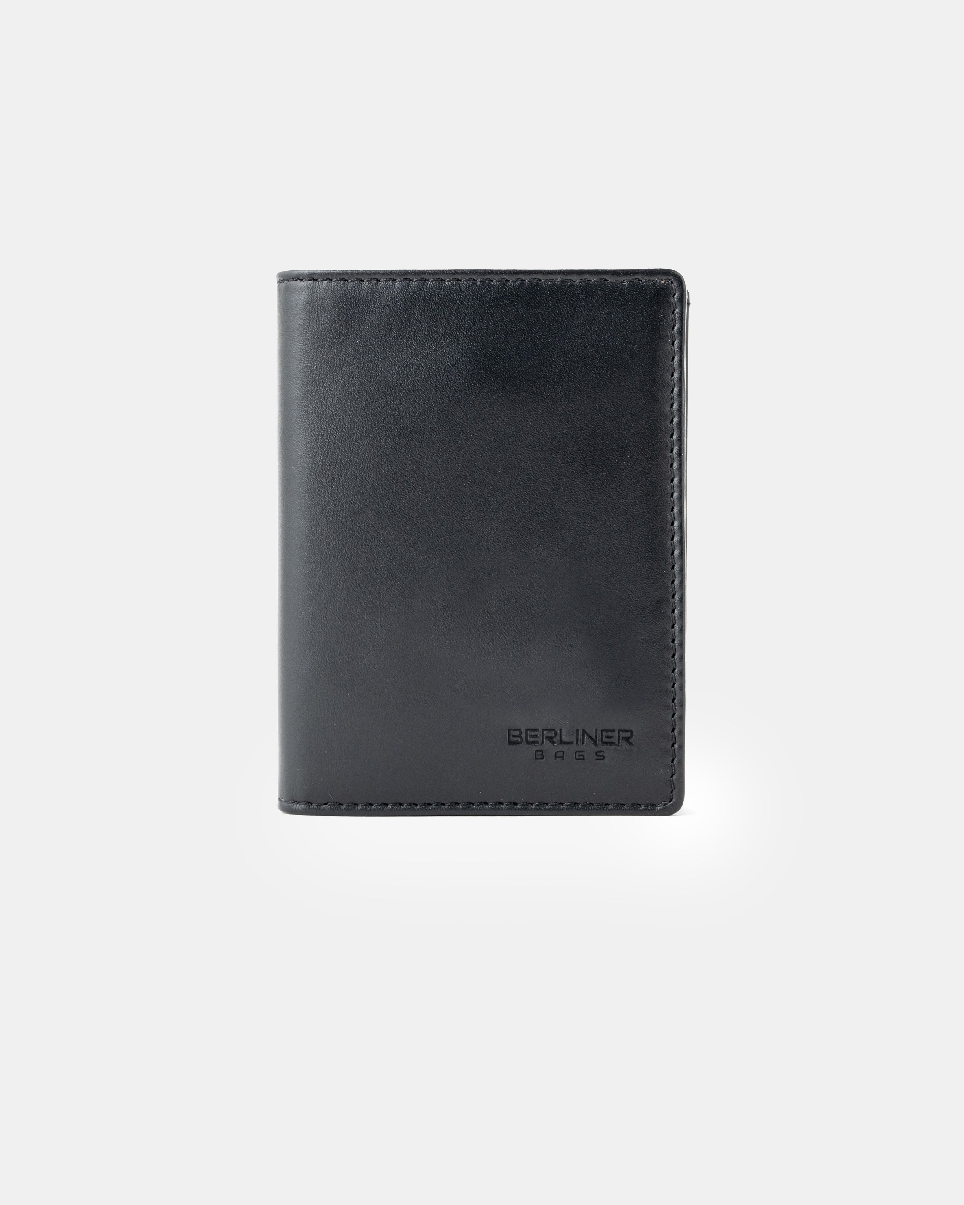 berliner-bags-chris-portefeuille-cuir-noir-rfid-zip-monnaie image 1