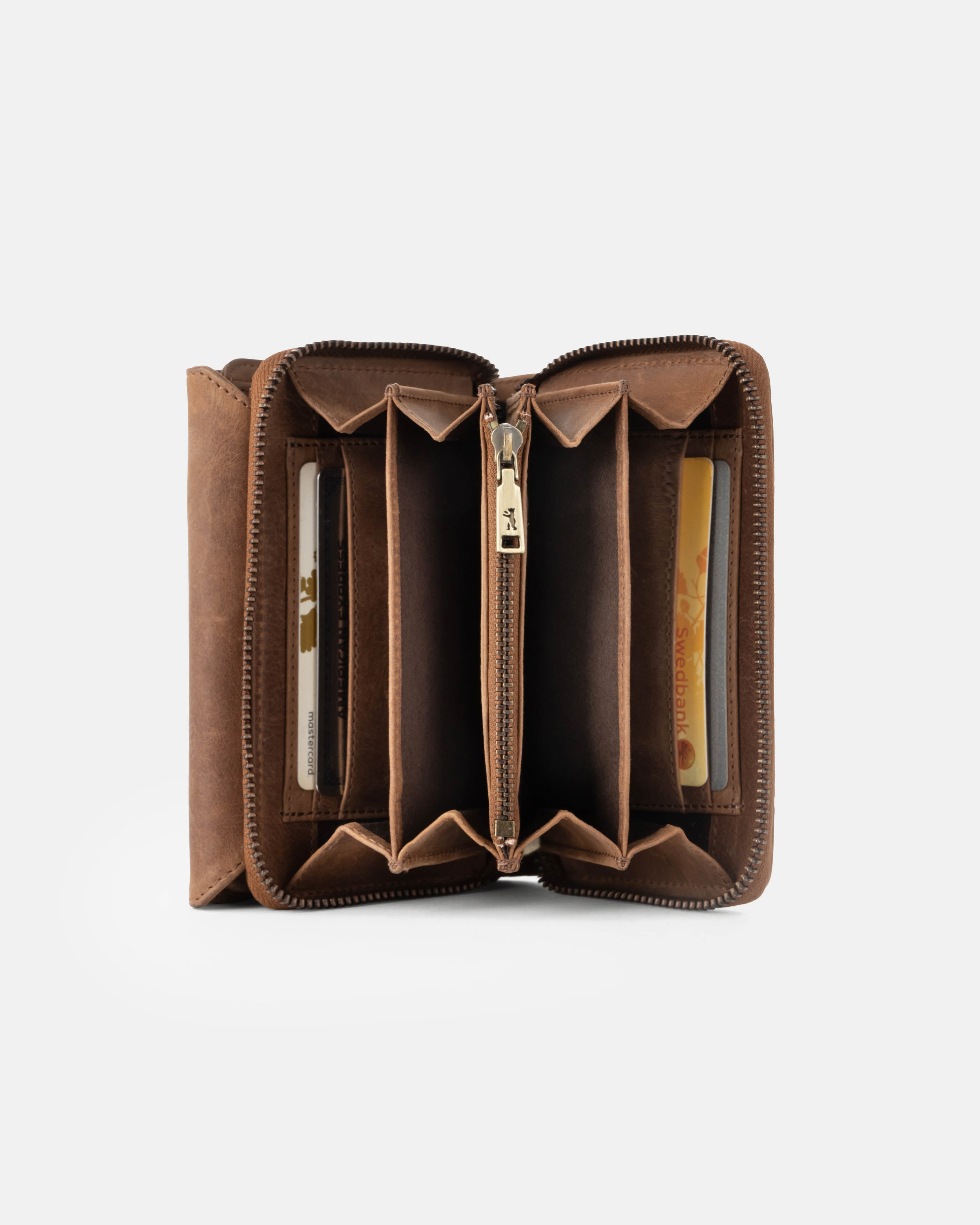 berliner-bags-vienna-portefeuille-femme-camel-15-cartes-rfid image 7