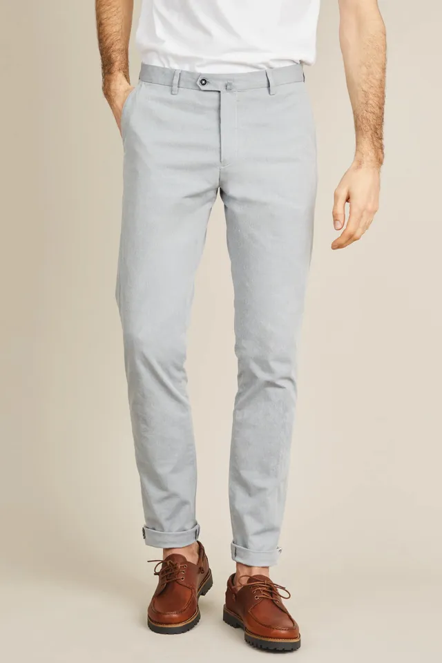 le-pantalon-chinos-homme-chino-a-rien-bleu-coton-l-ger image 1