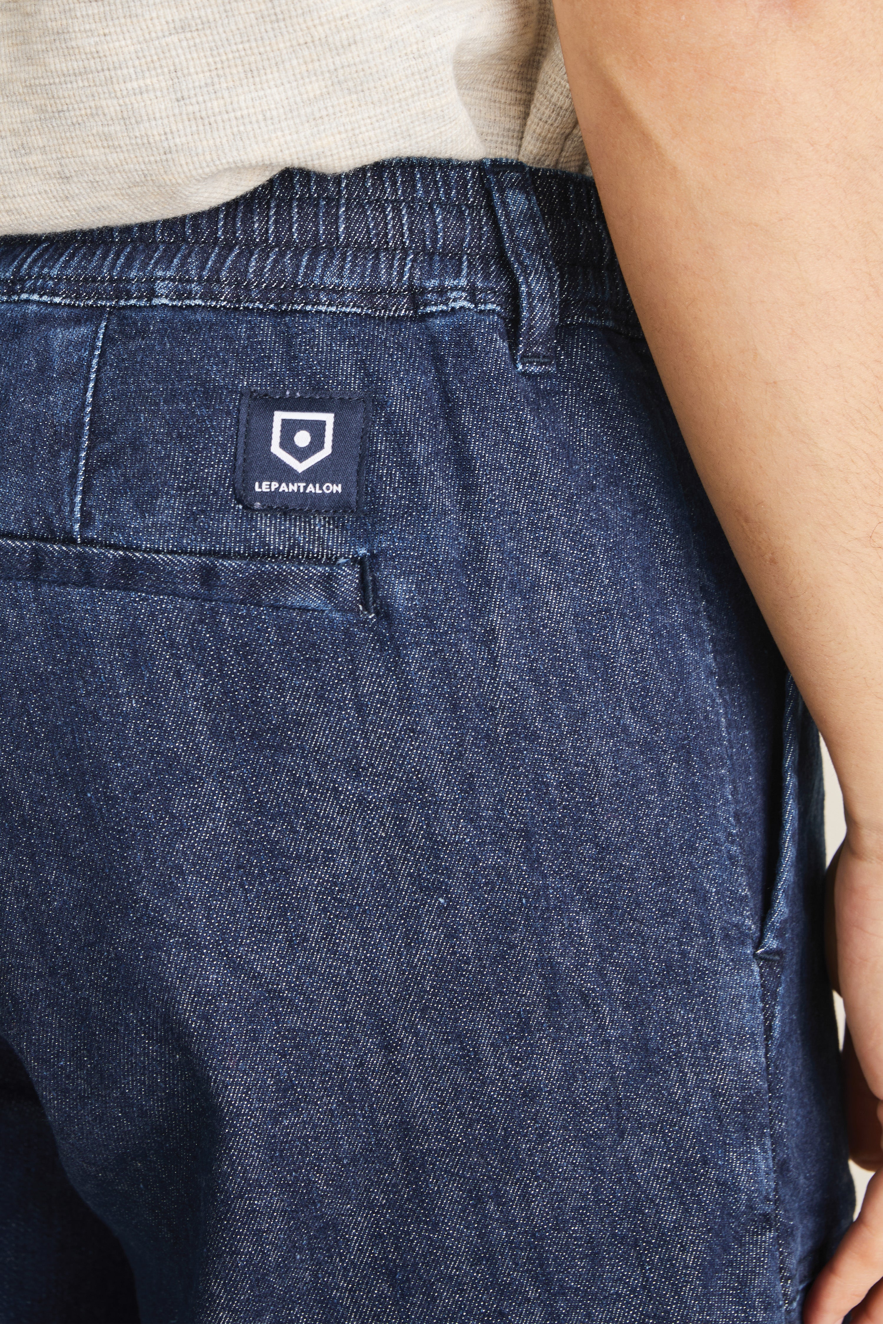le-pantalon-bermudas-homme-fatigue-short-bleu-stone-stretch image 3