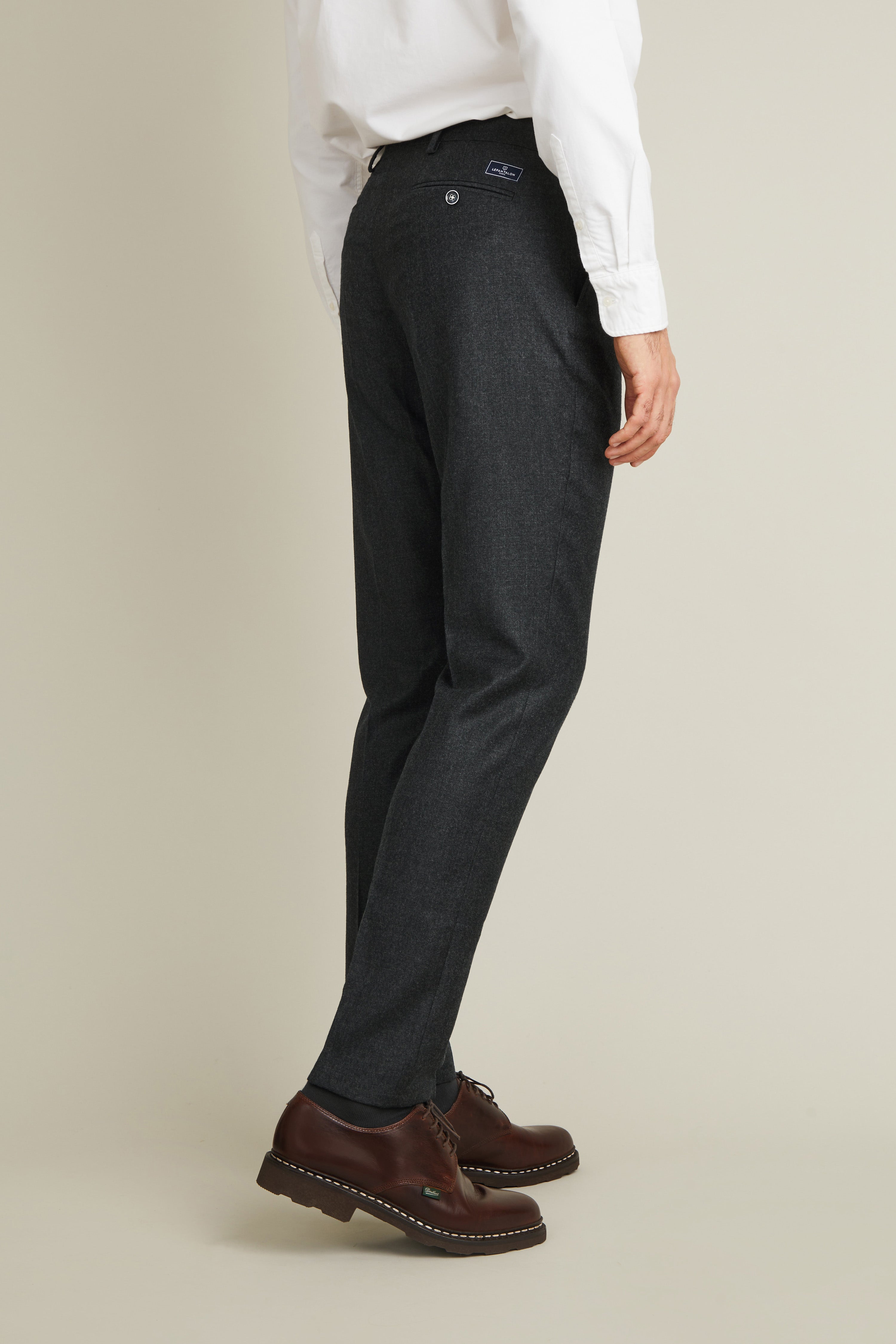 le-pantalon-flanelle-fm-lpfr-2-pantalon-homme-gris-anthracite-laine image 8