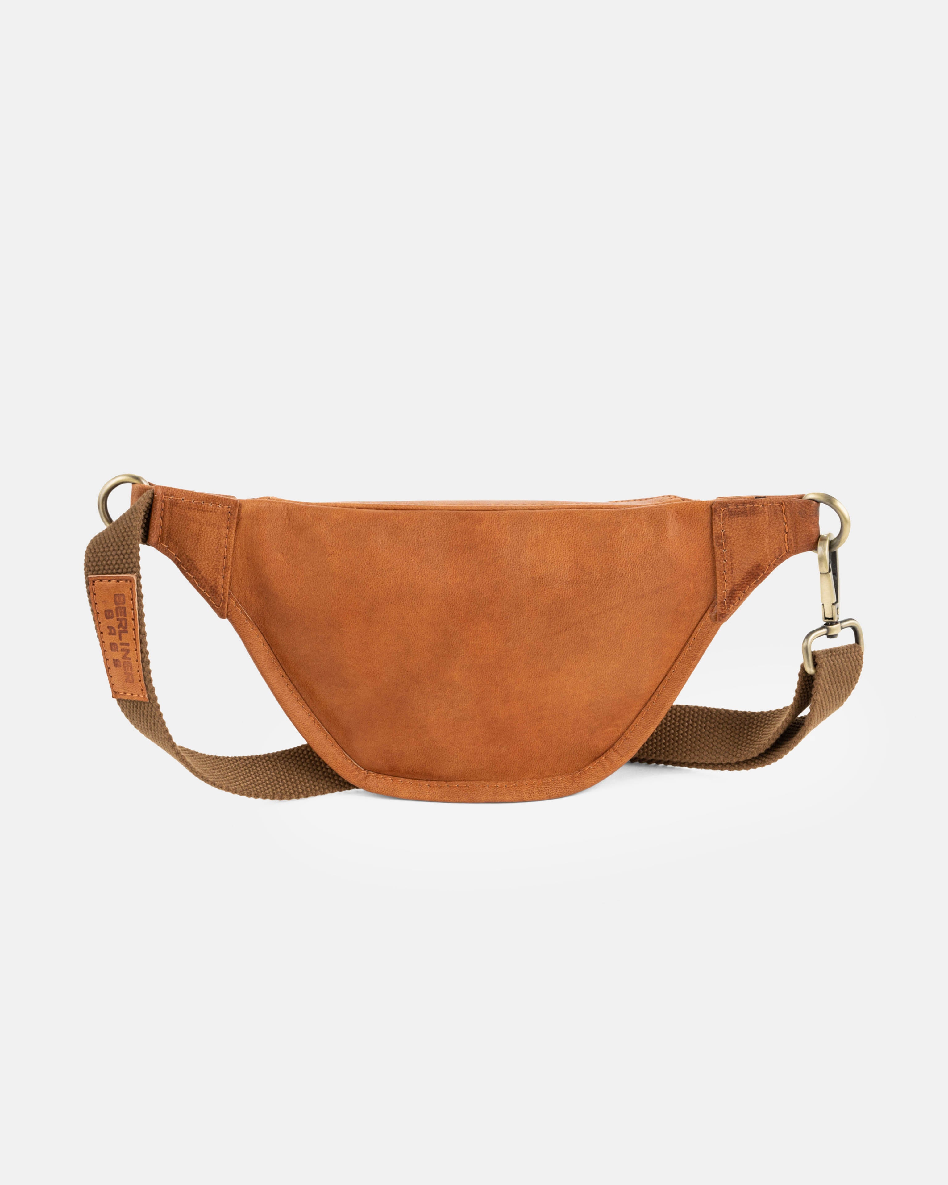 berliner-bags-kai-m-banane-cuir-marron-vintage-taille-m image 5