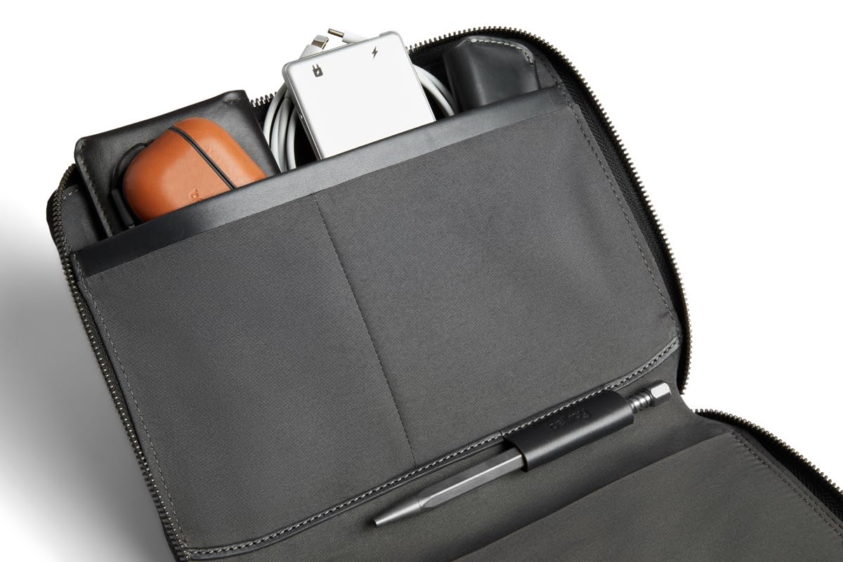 bellroy-tokyo-folio-8-housse-tablette-raven-carnet-a5-cuir image 4