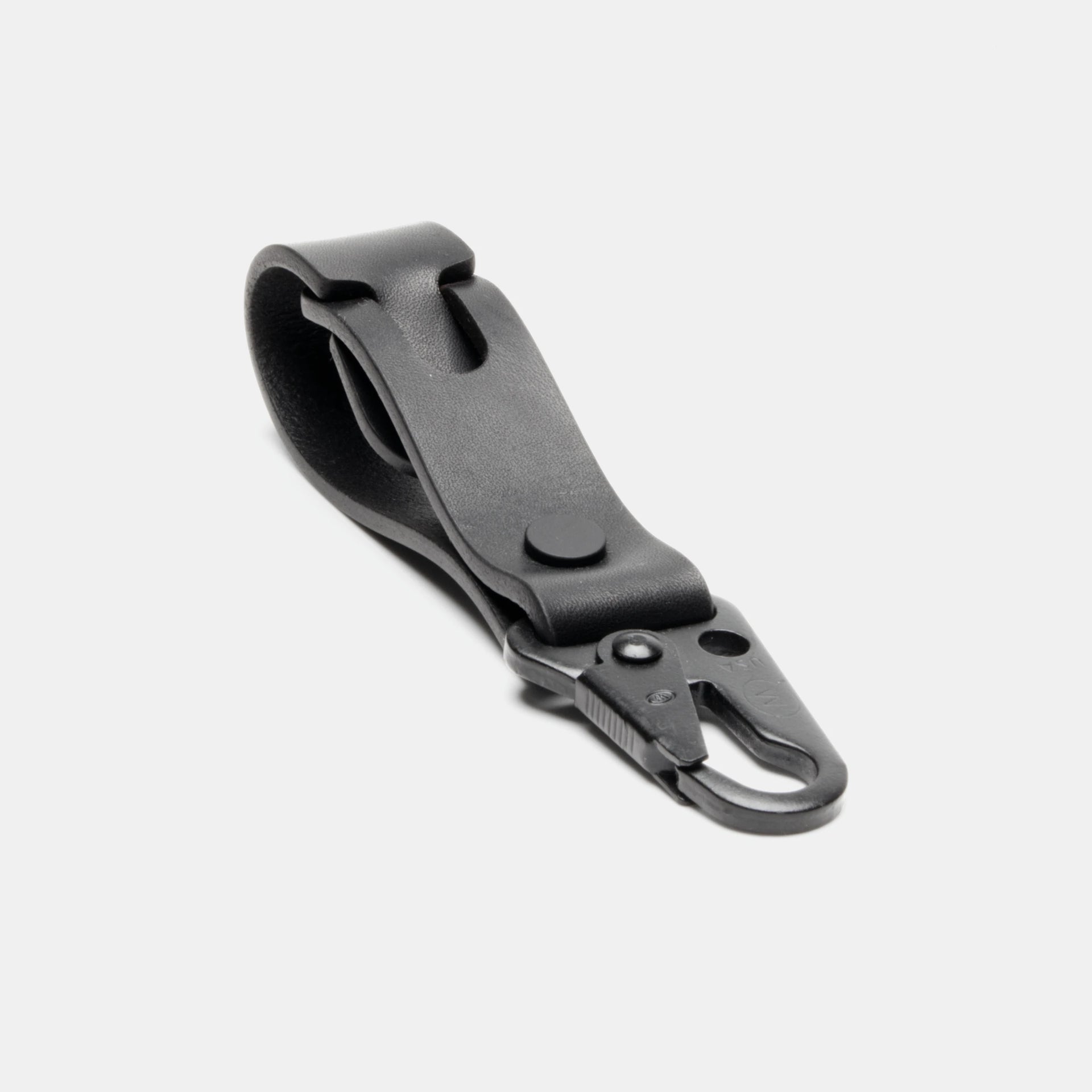 darksails-porte-cl-s-lanyard-cuir-noir-mousqueton image 1