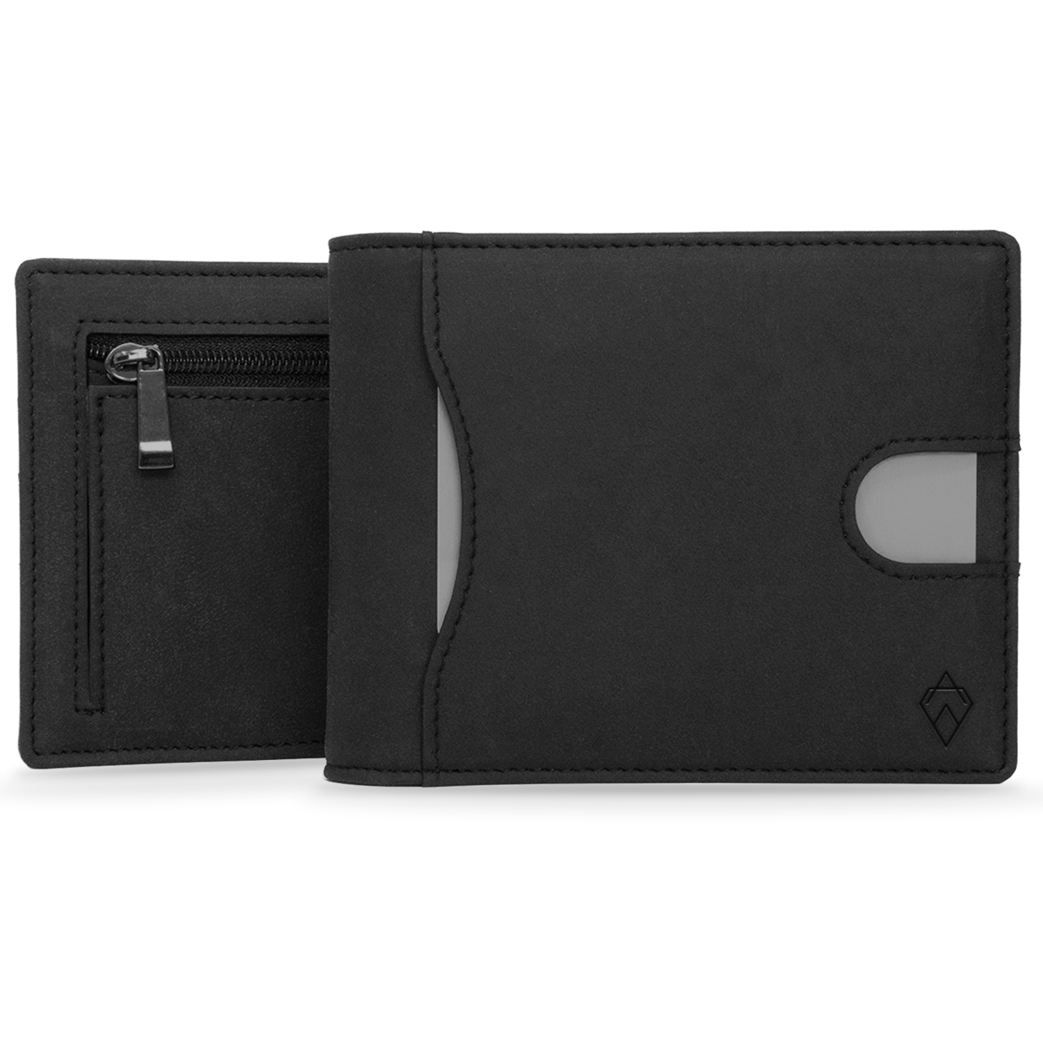 akielo-delta-collection-portefeuille-zip-noir-black-zip image 1