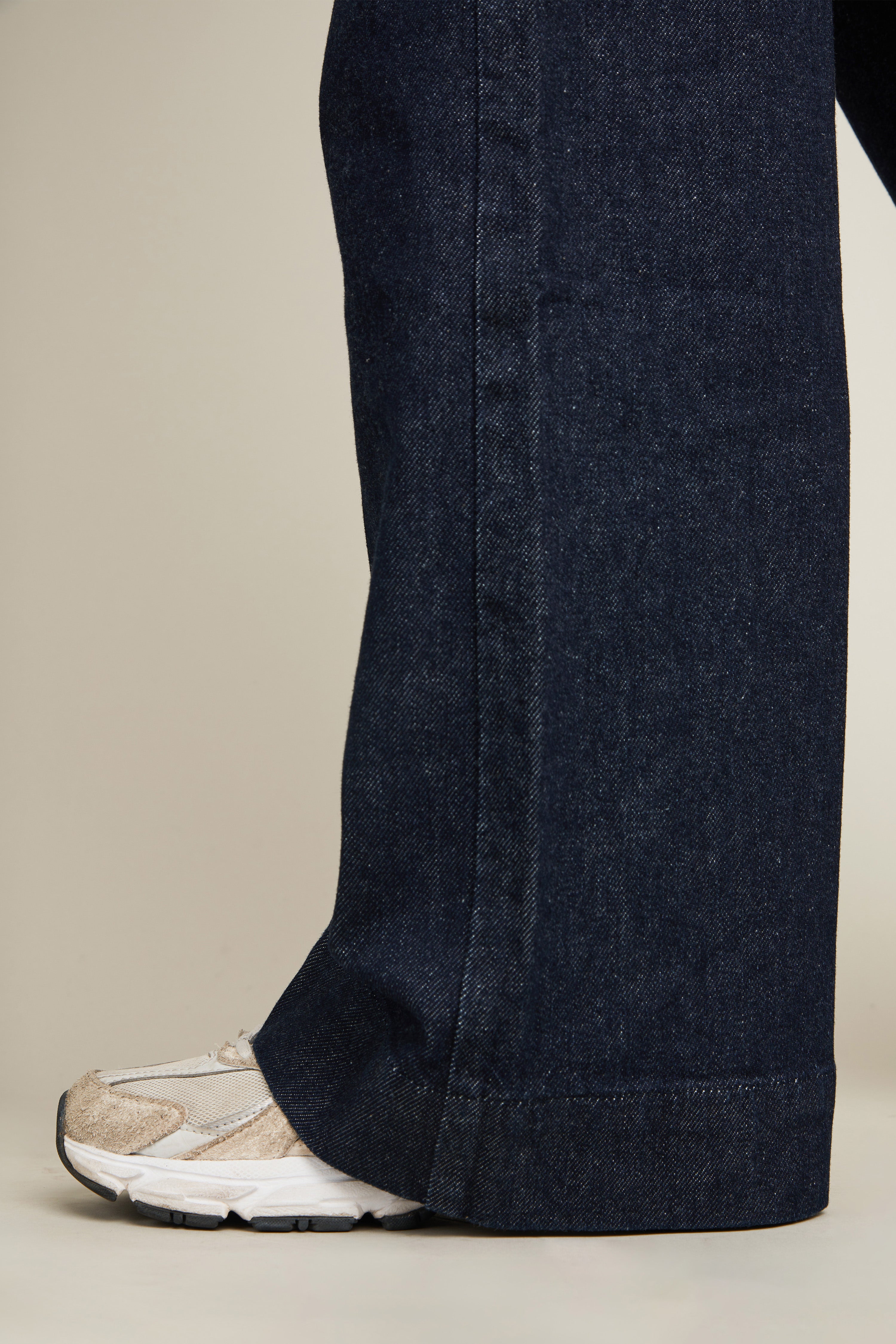 le-pantalon-jeans-femme-jean-wideleg-brut-taille-haute-coton image 8