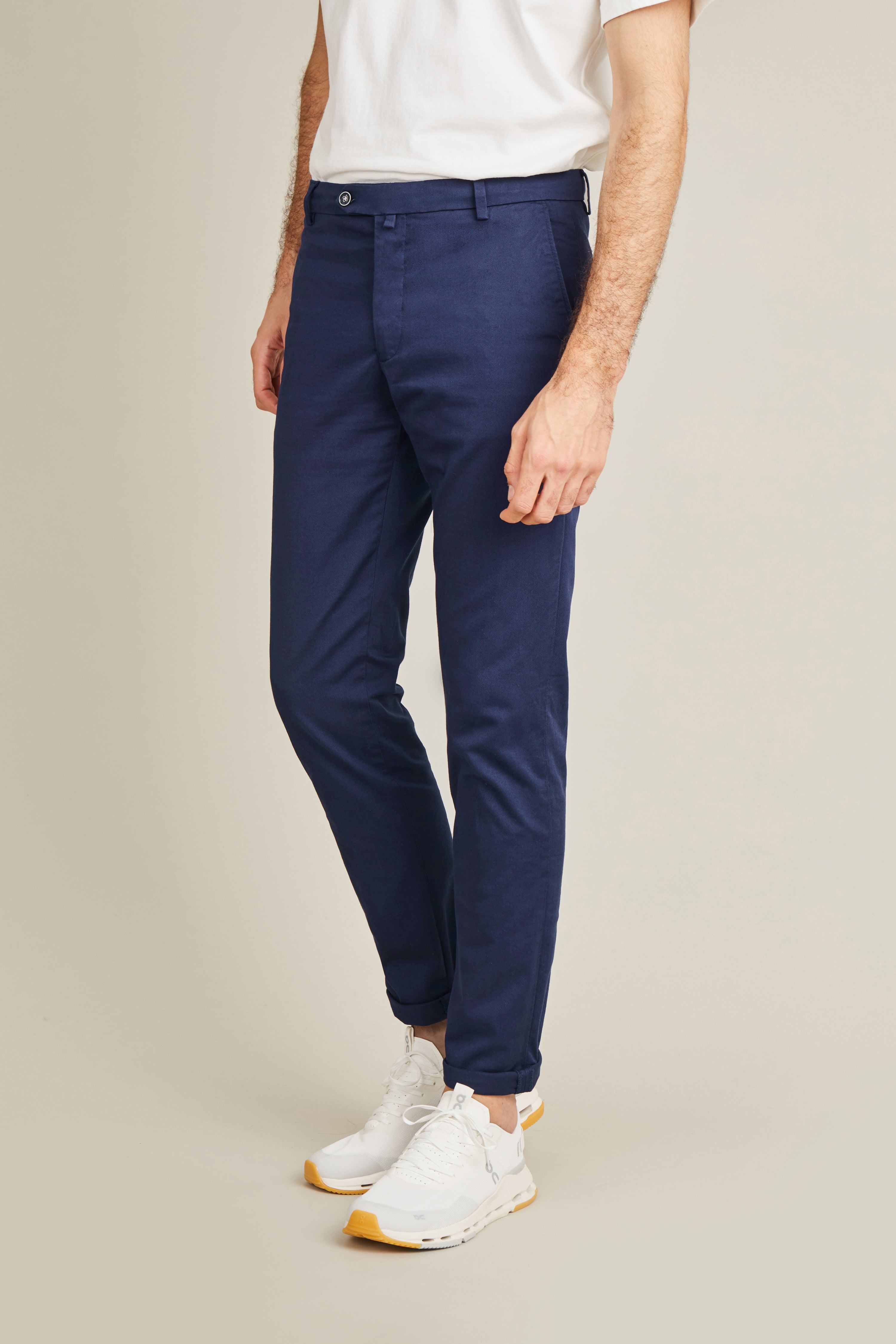 le-pantalon-chino-fm-lpc-24-pantalon-homme-bleu-roi-coton image 4