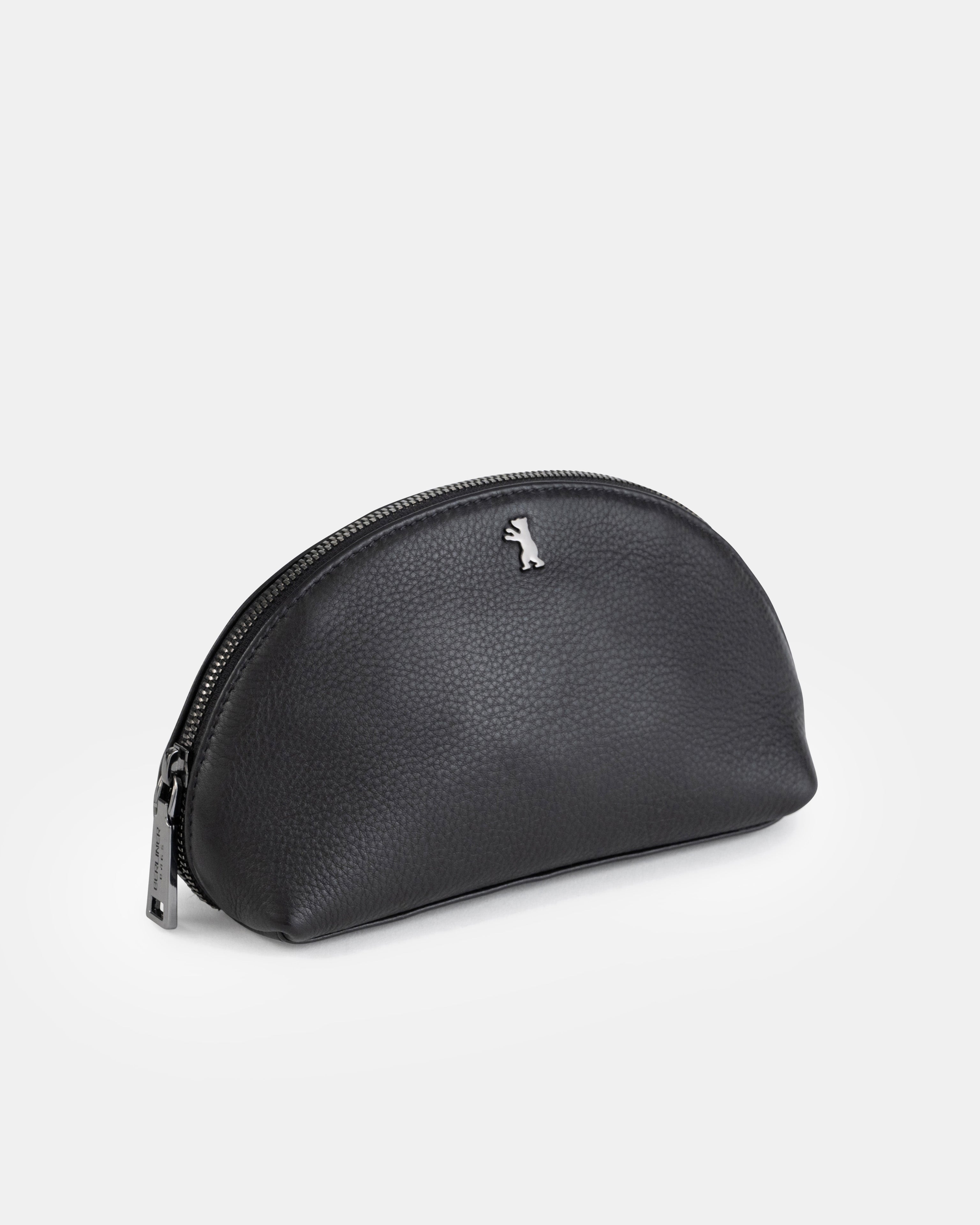 berliner-bags-zoe-trousse-toilette-cuir-noire-waterproof image 3