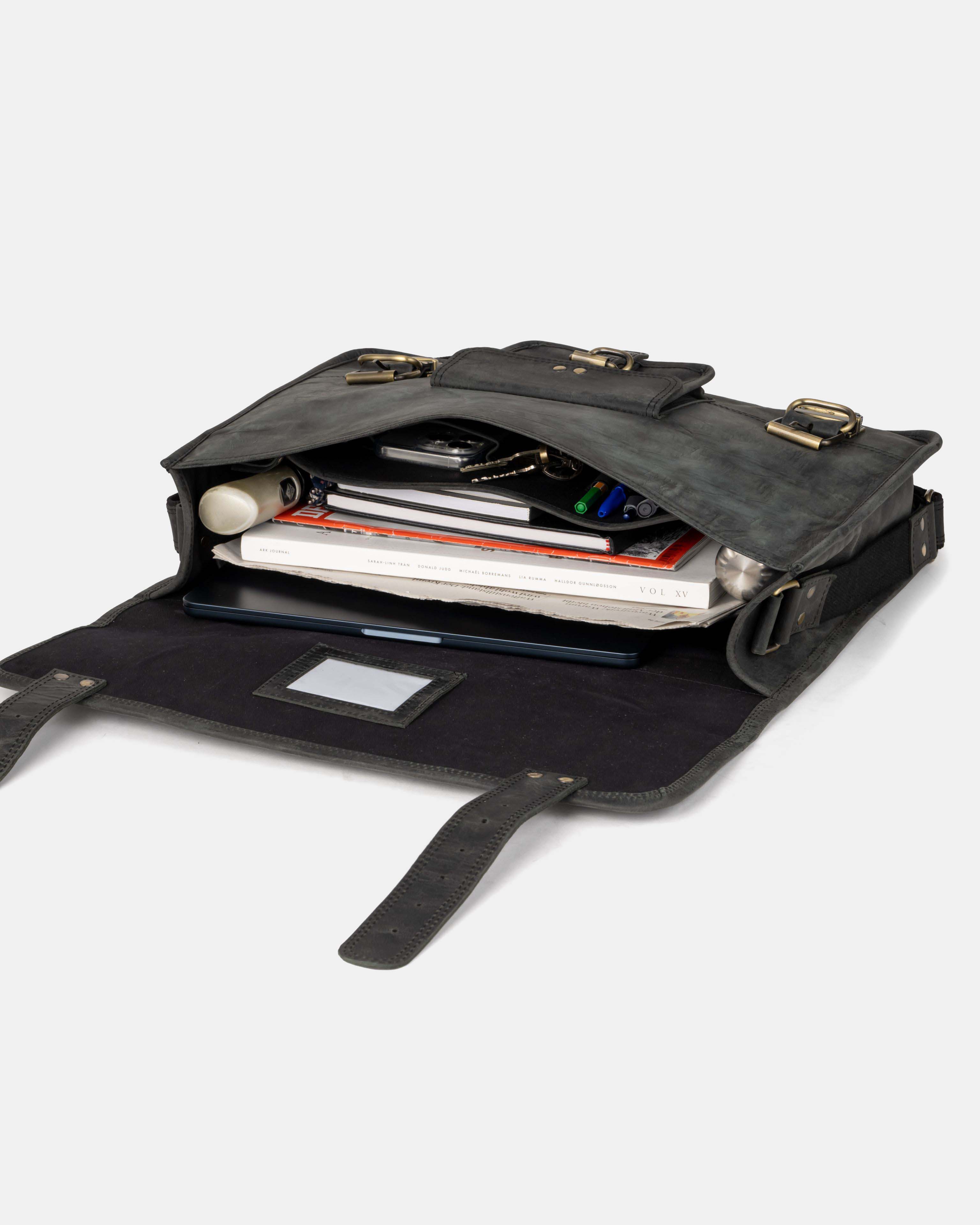 berliner-bags-berlin-sac-messager-gris-fonc-xl-ordinateur image 6