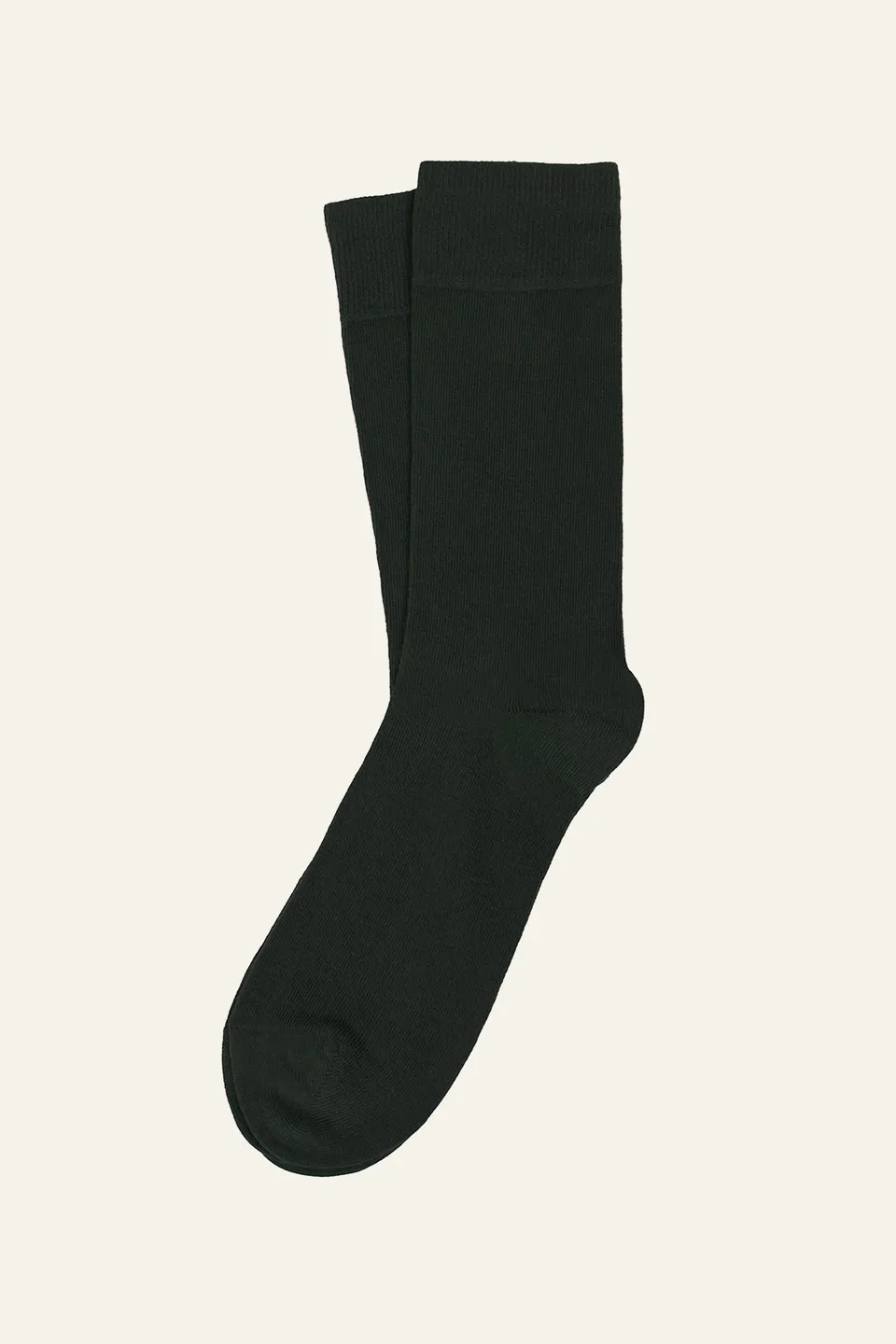 le-pantalon-chaussettes-chaussettes-vert-fonc-coton-bio image 1