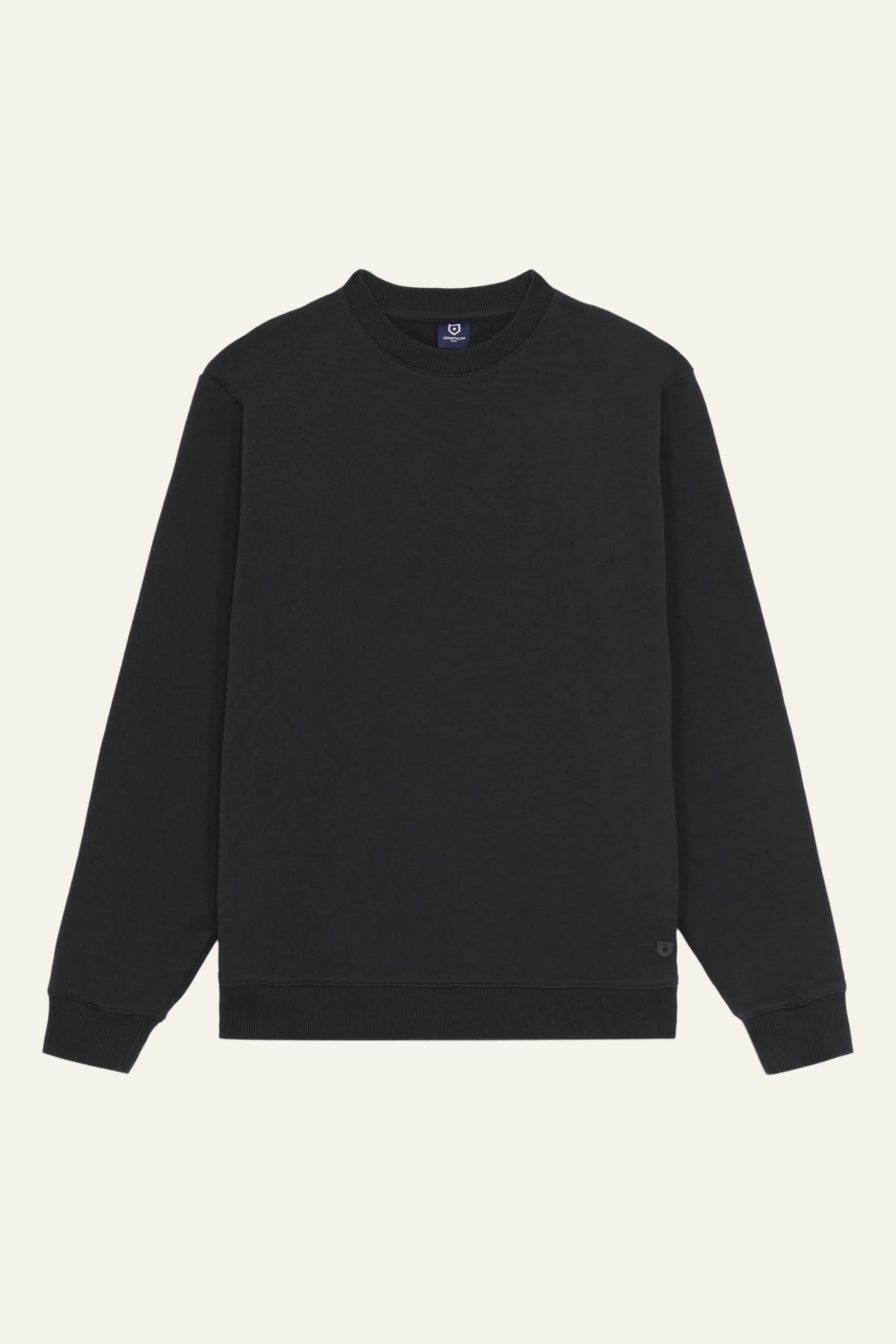 le-pantalon-sweats-homme-sweat-noir-coton-bio-pais image 1